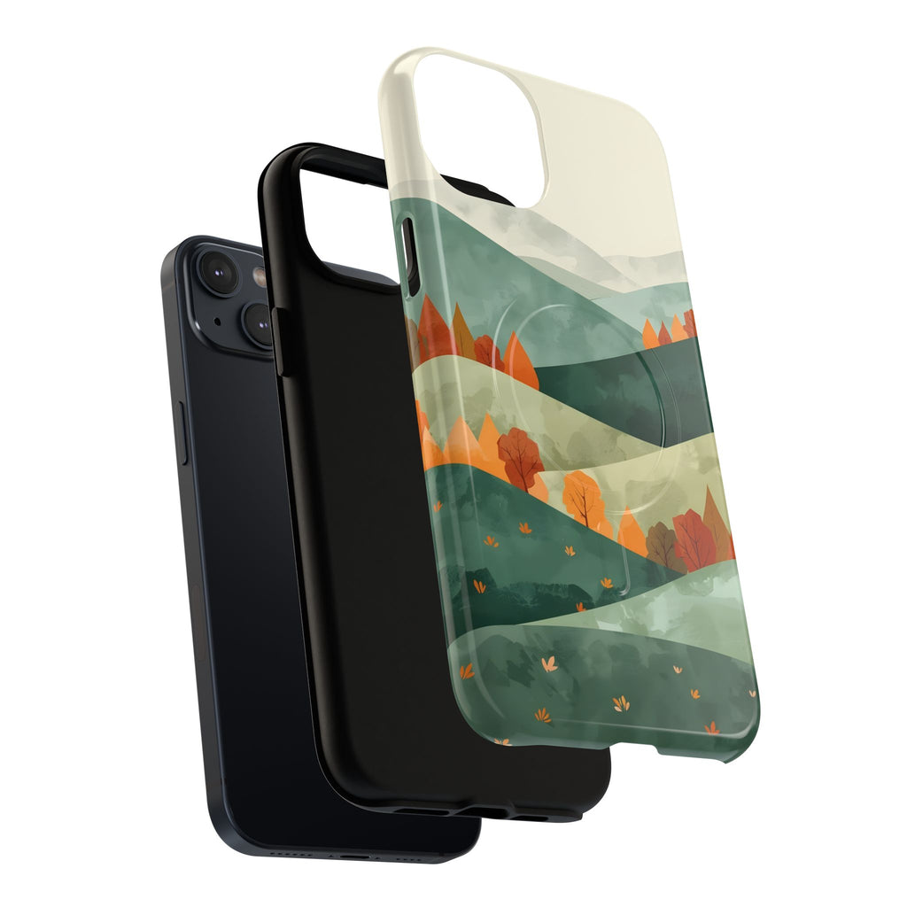 Nature-Inspired Tough Magnetic Cases