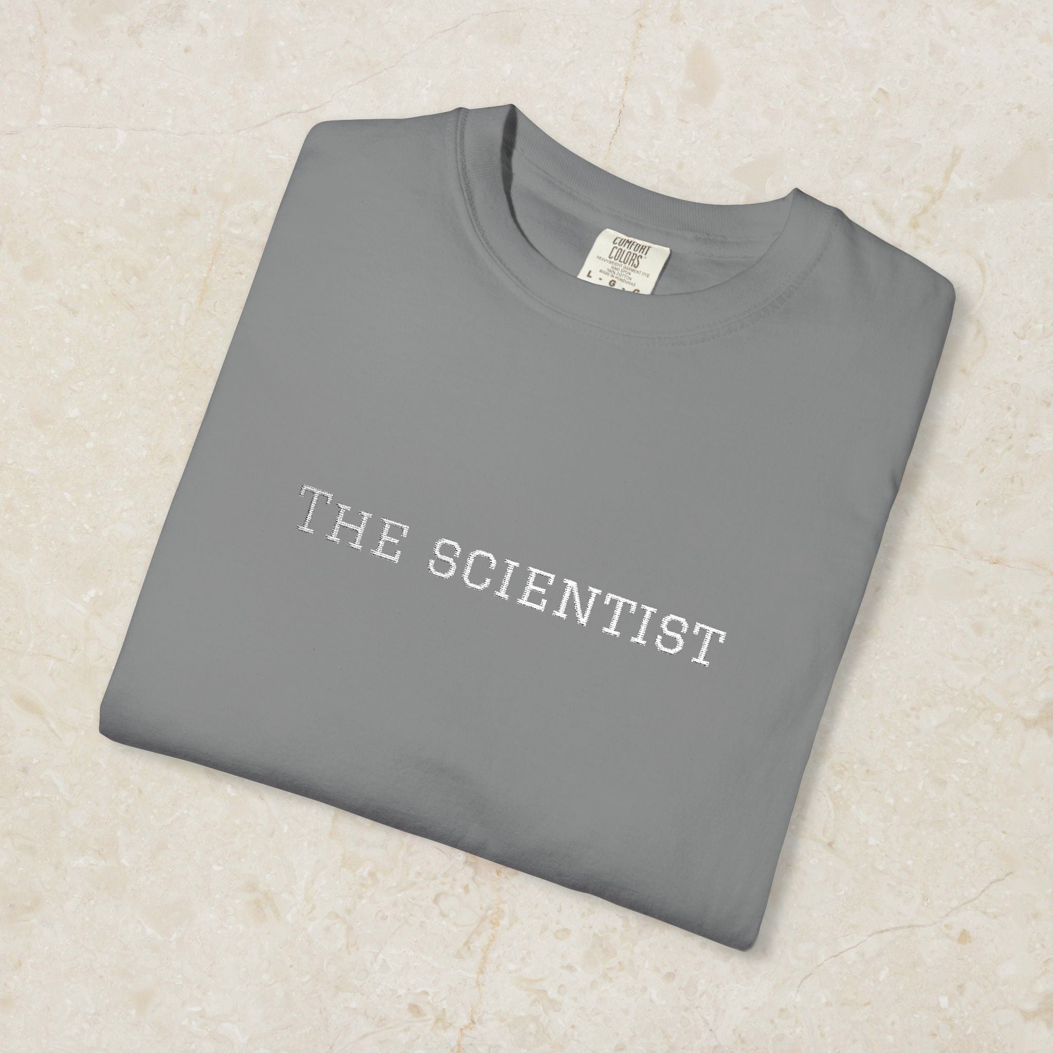 Embroidered Scientist Unisex T-Shirt