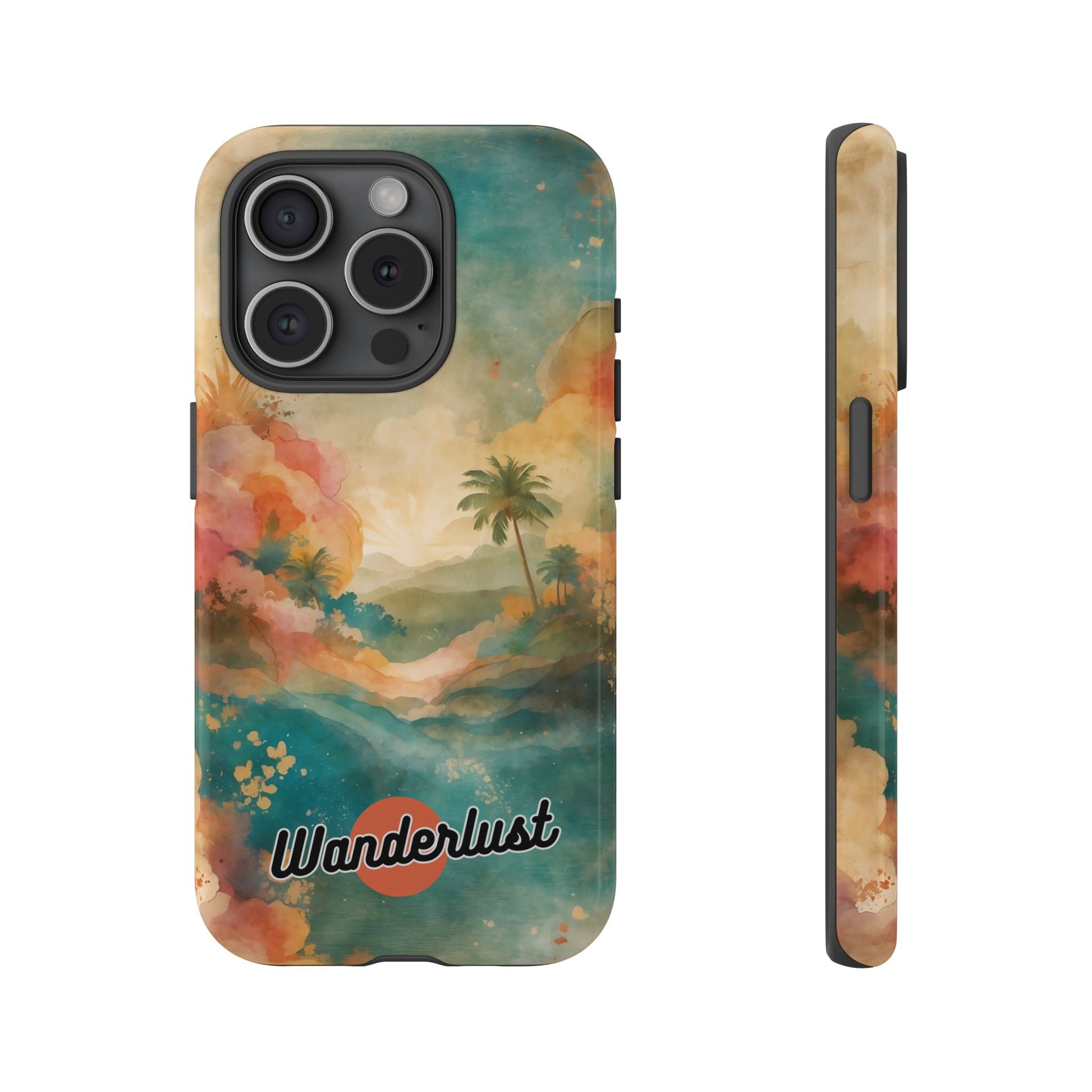 Tropical Earth View Wanderlust Tough Phone Case
