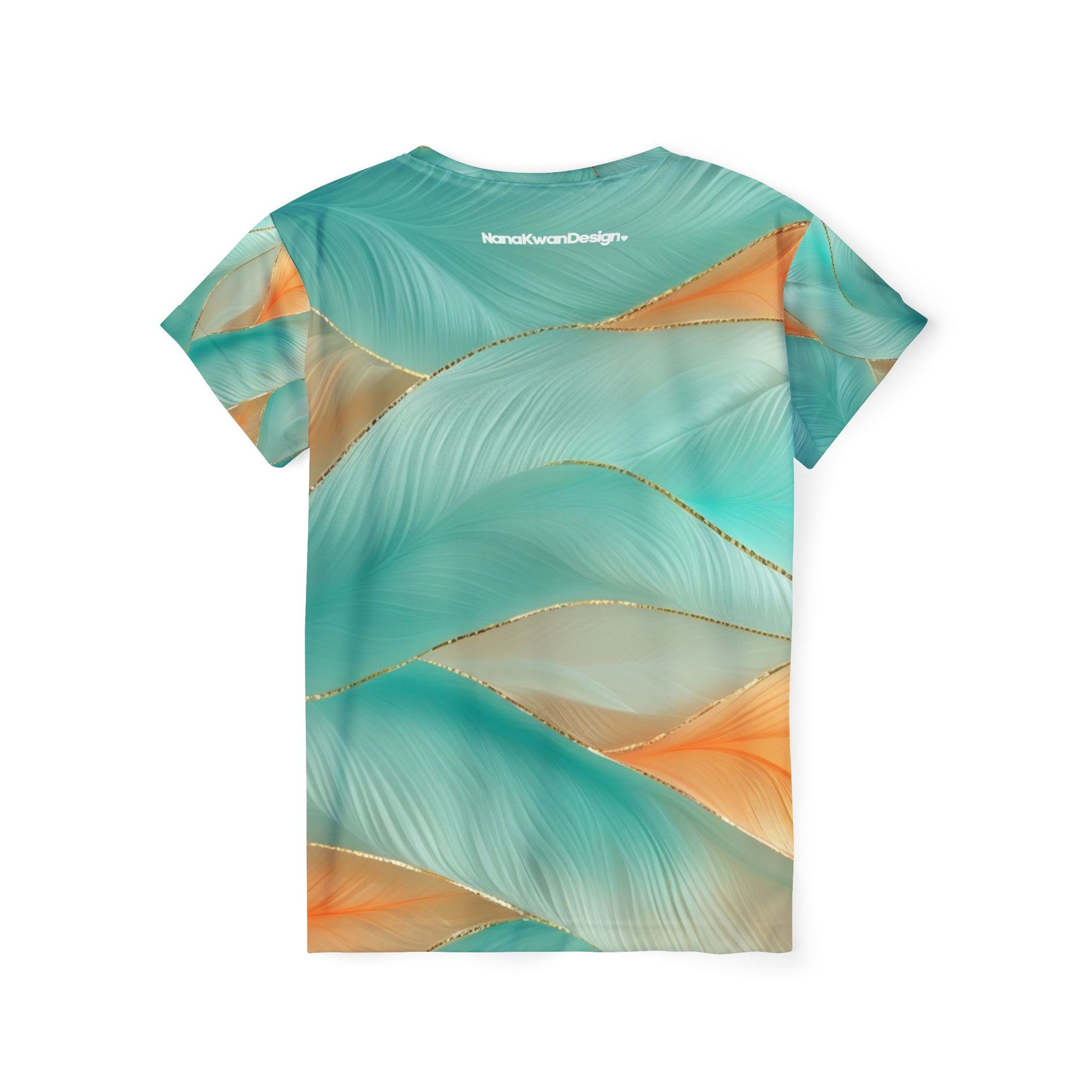 Women's Jersey - Abstract Waves Design
