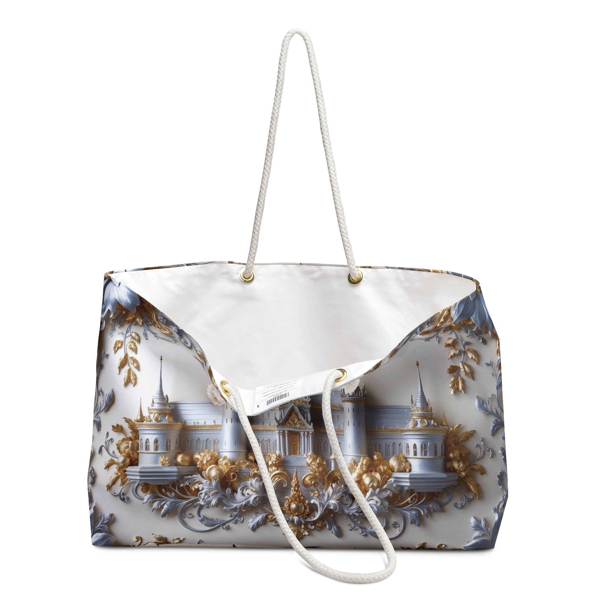 Elegant Castle Weekender Tote Bag