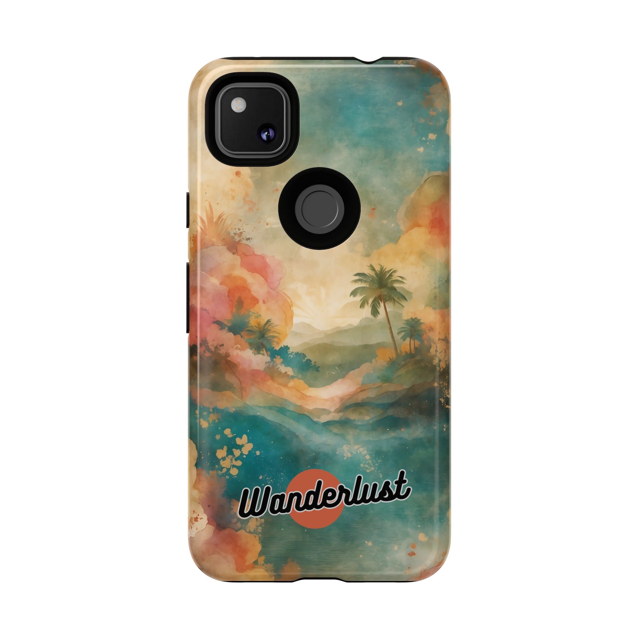 Tropical Earth View Wanderlust Tough Phone Case