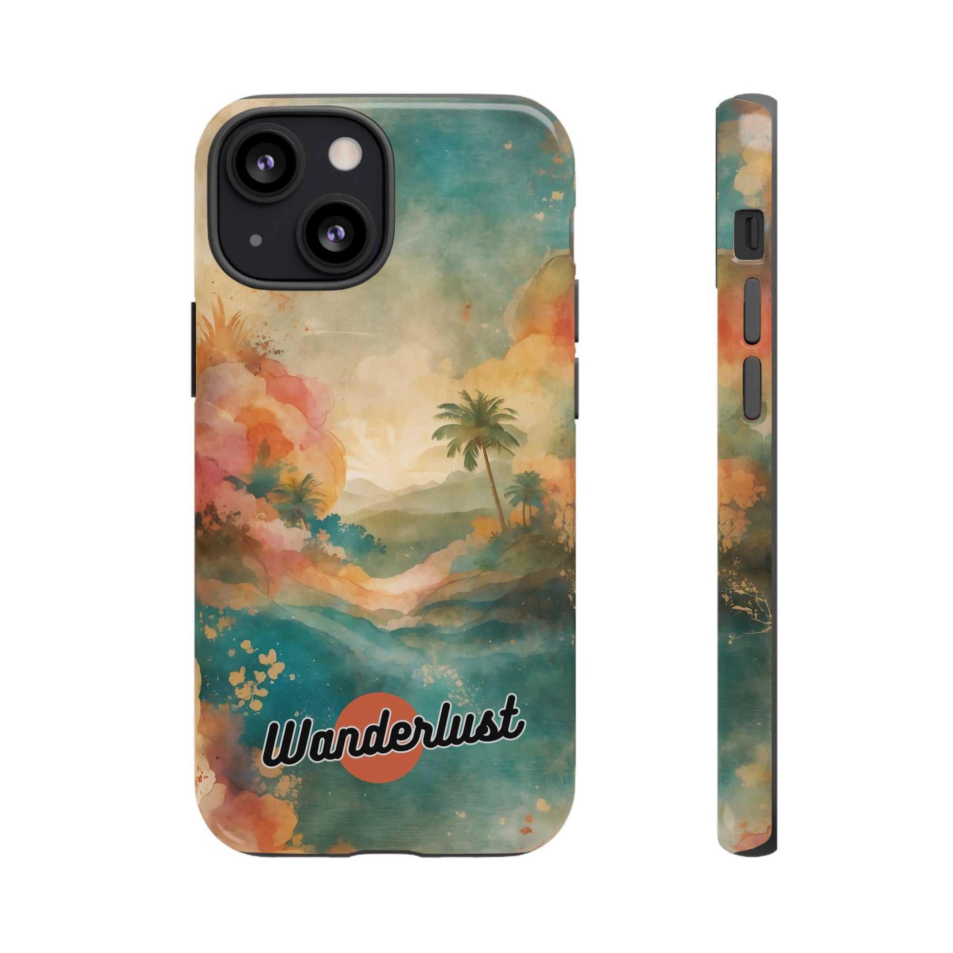 Tropical Earth View Wanderlust Tough Phone Case