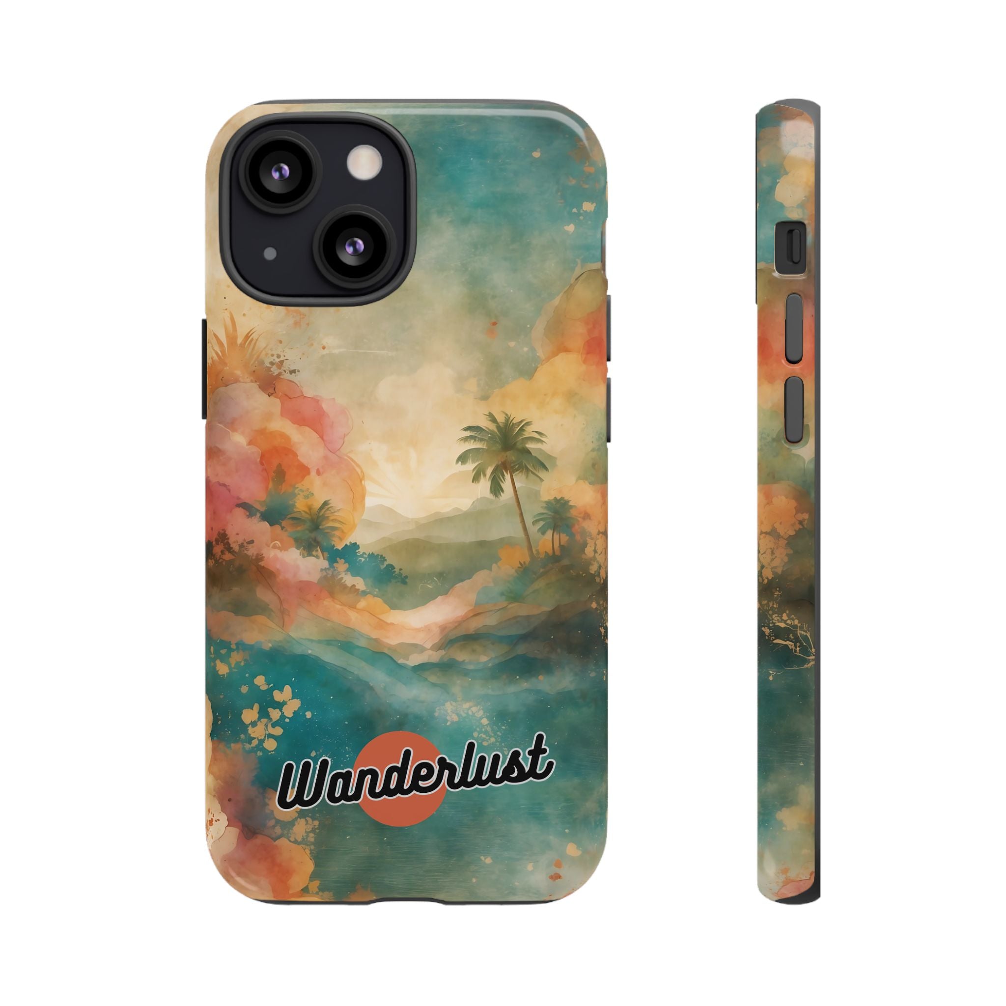 Tropical Earth View Wanderlust Tough Phone Case