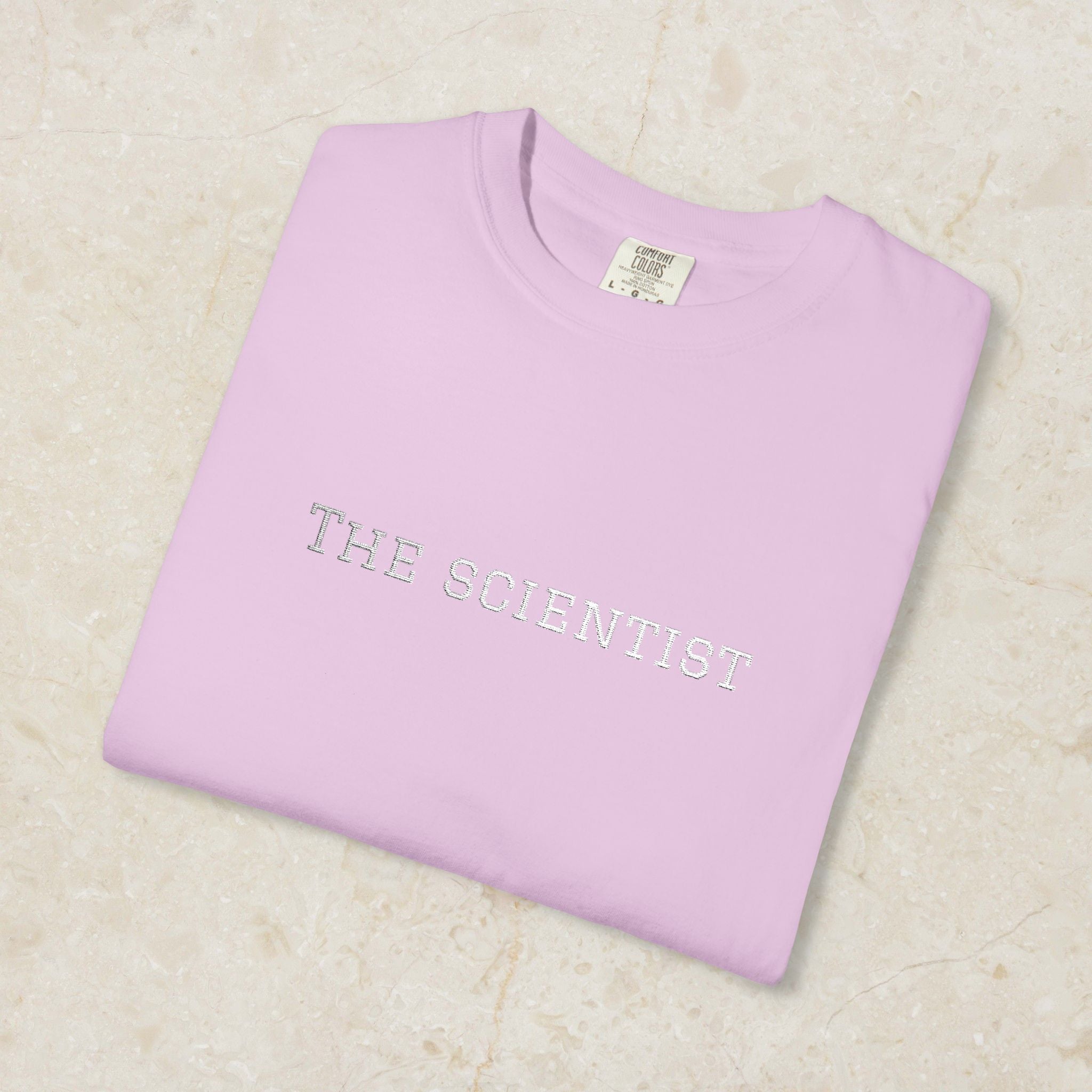 Embroidered Scientist Unisex T-Shirt