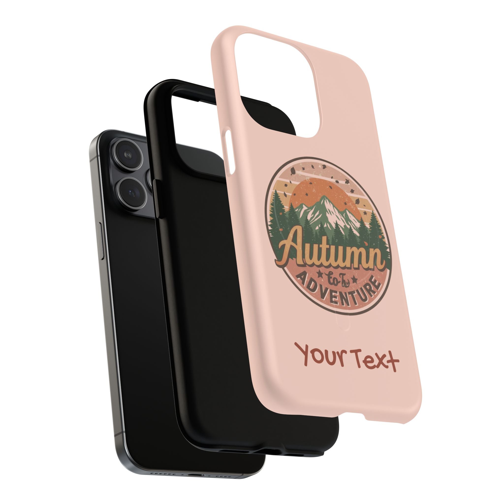 Autumn Adventure Magnetic Phone Case, Personalized Phone Cover