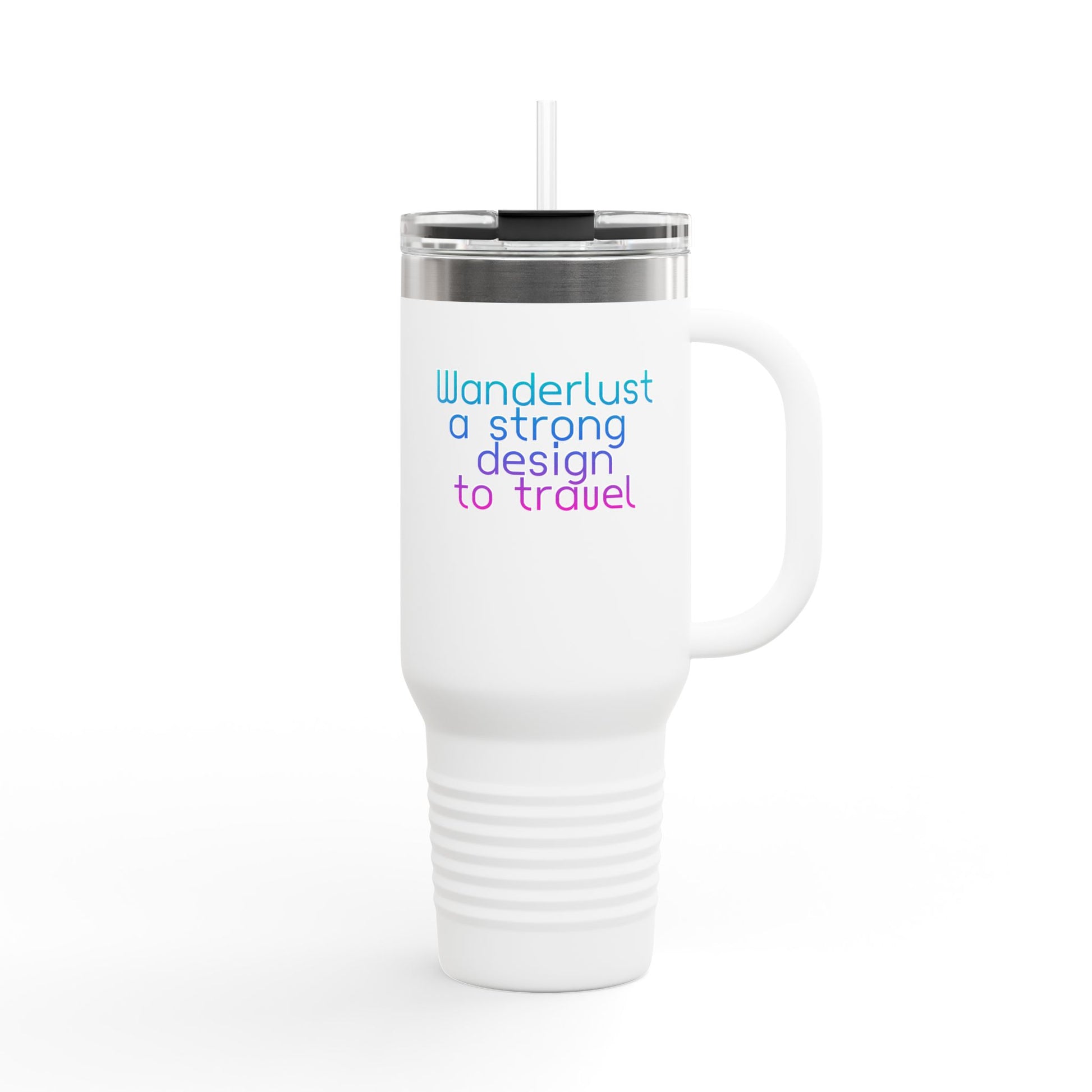 Wanderlust Insulated Travel Mug, 40oz