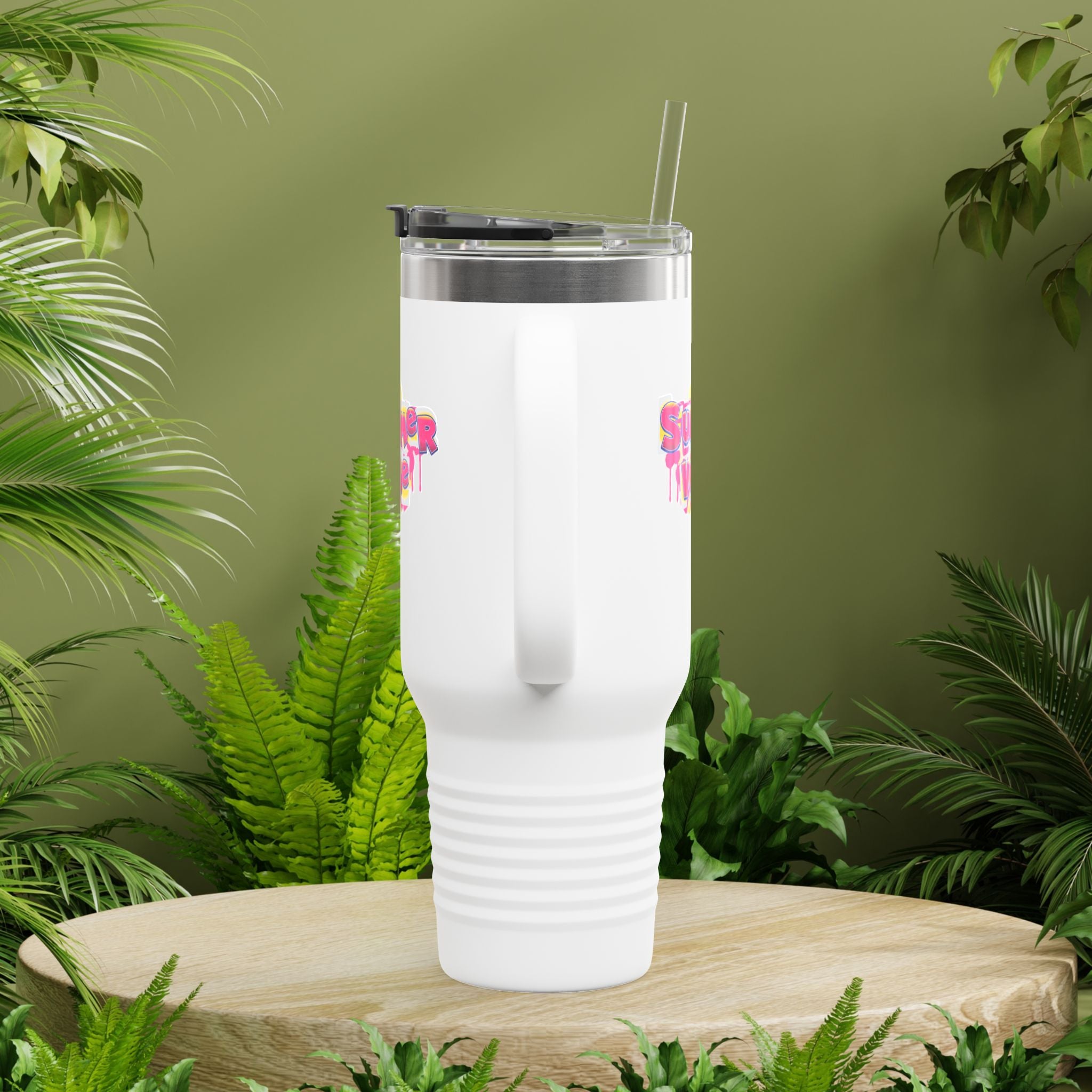 Vibrant Summer Vibes Tumbler