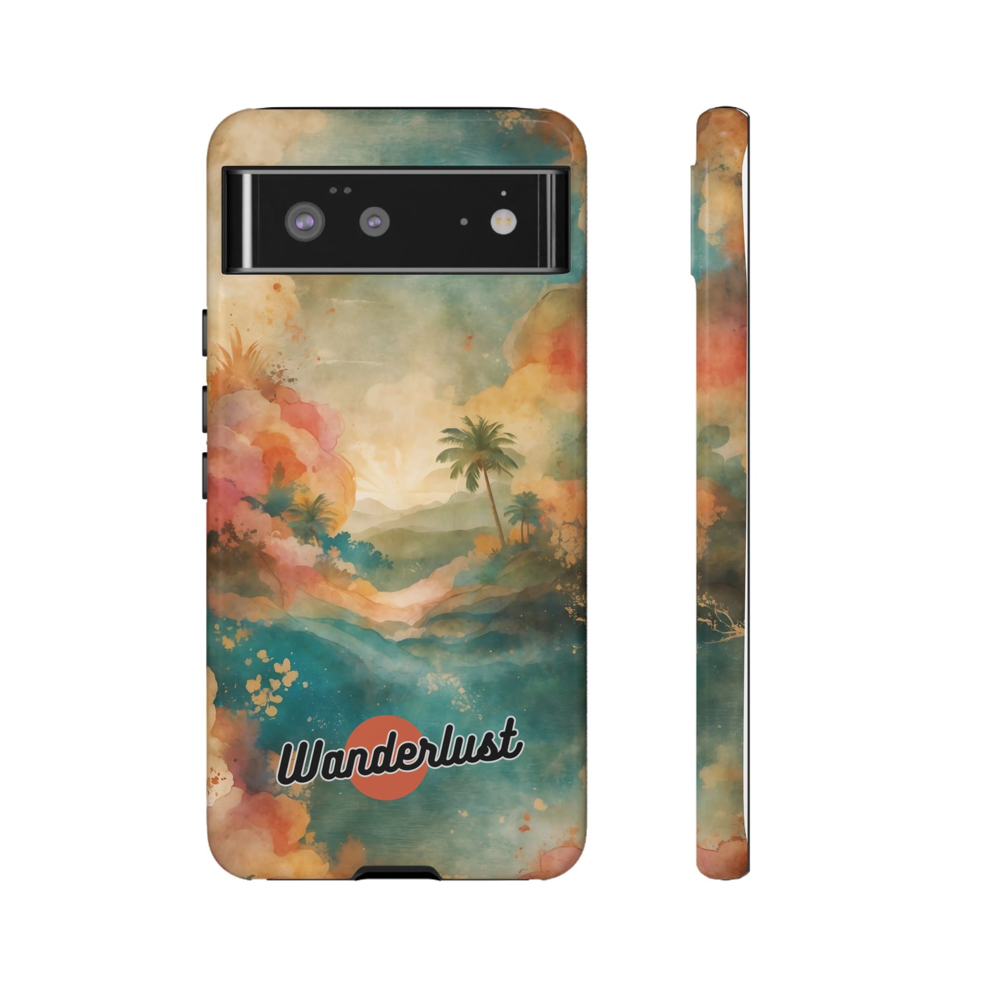 Tropical Earth View Wanderlust Tough Phone Case