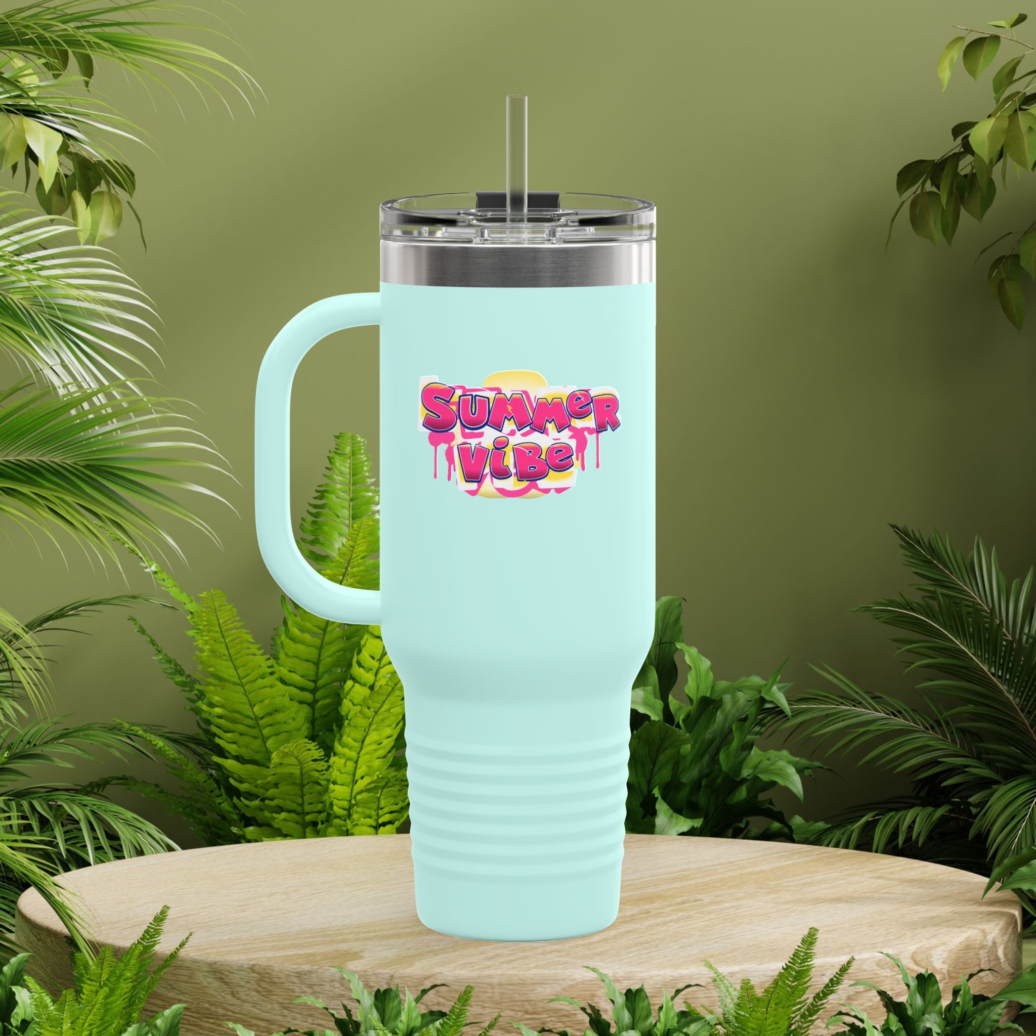 Vibrant Summer Vibes Tumbler