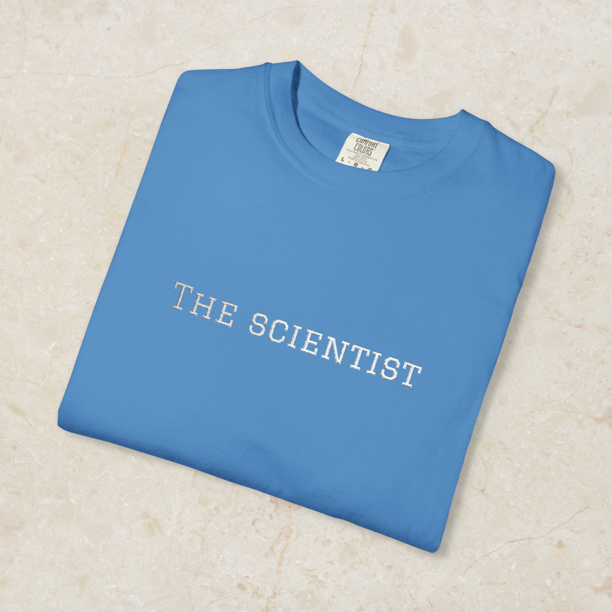 Embroidered Scientist Unisex T-Shirt