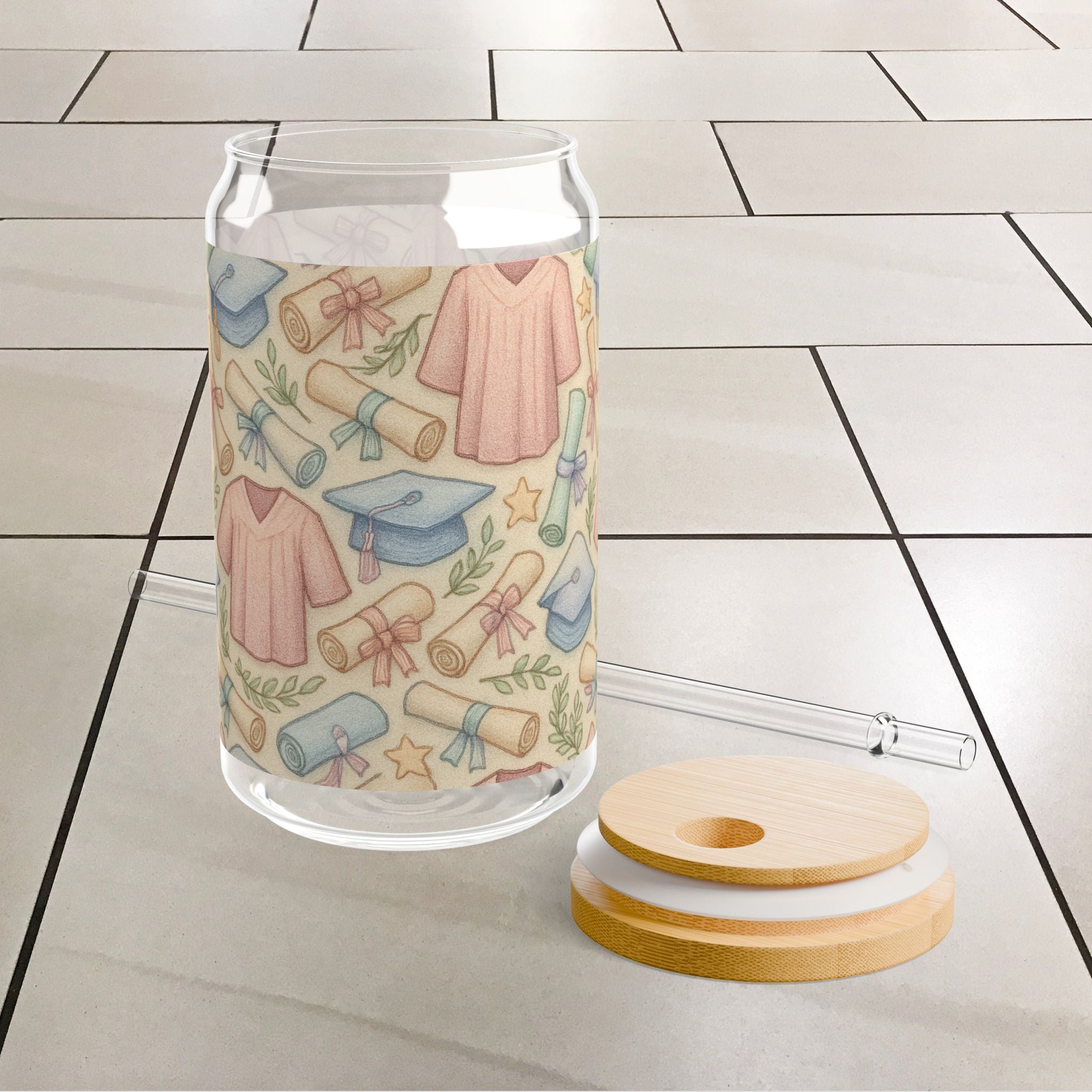 Charming Graduated Sipper Glass