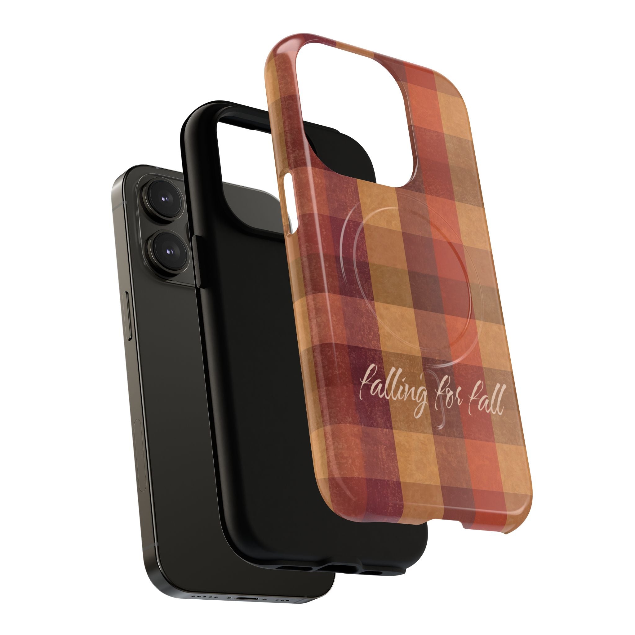 Plaid Tough Magnetic iPhone 7 Case