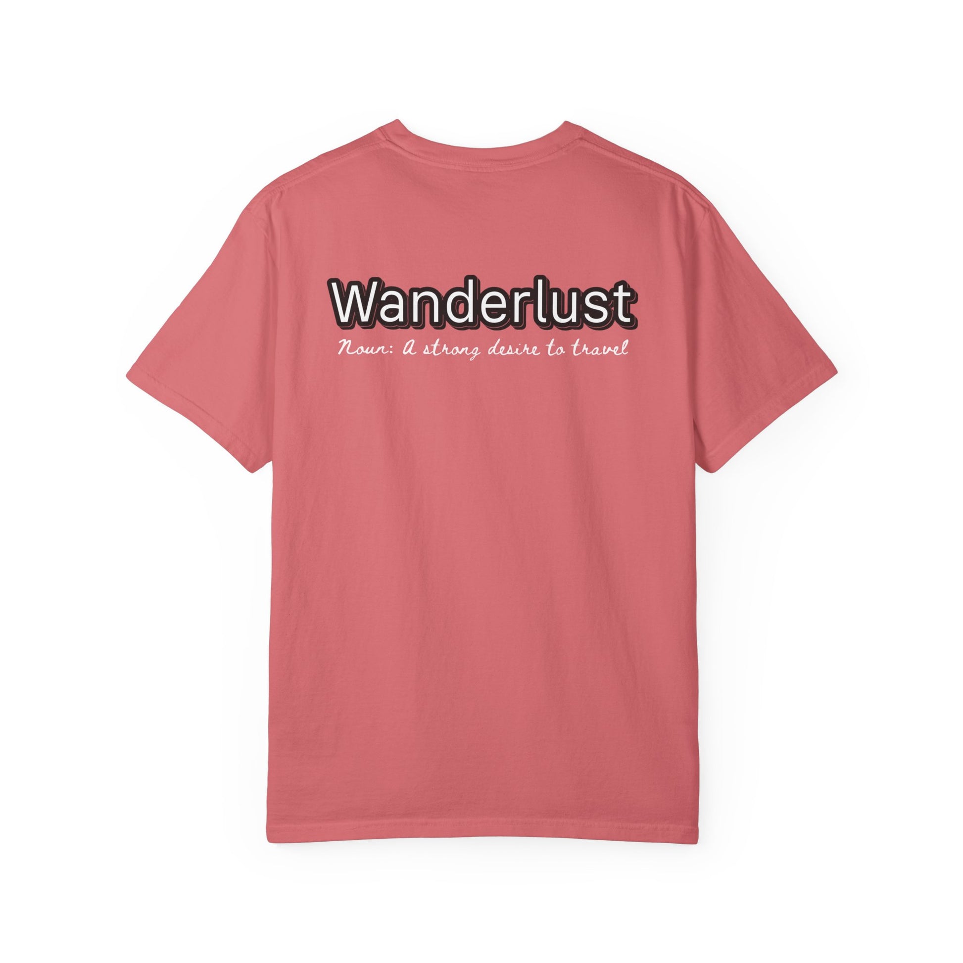 Wanderlust Graphic T-shirt - Summer Colors