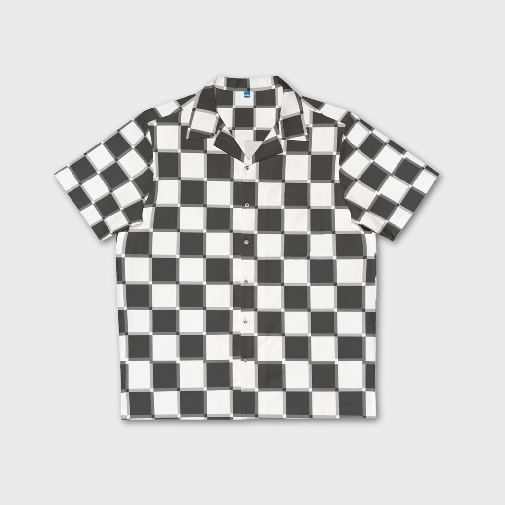 Checkerboard Hawaiian Shirt