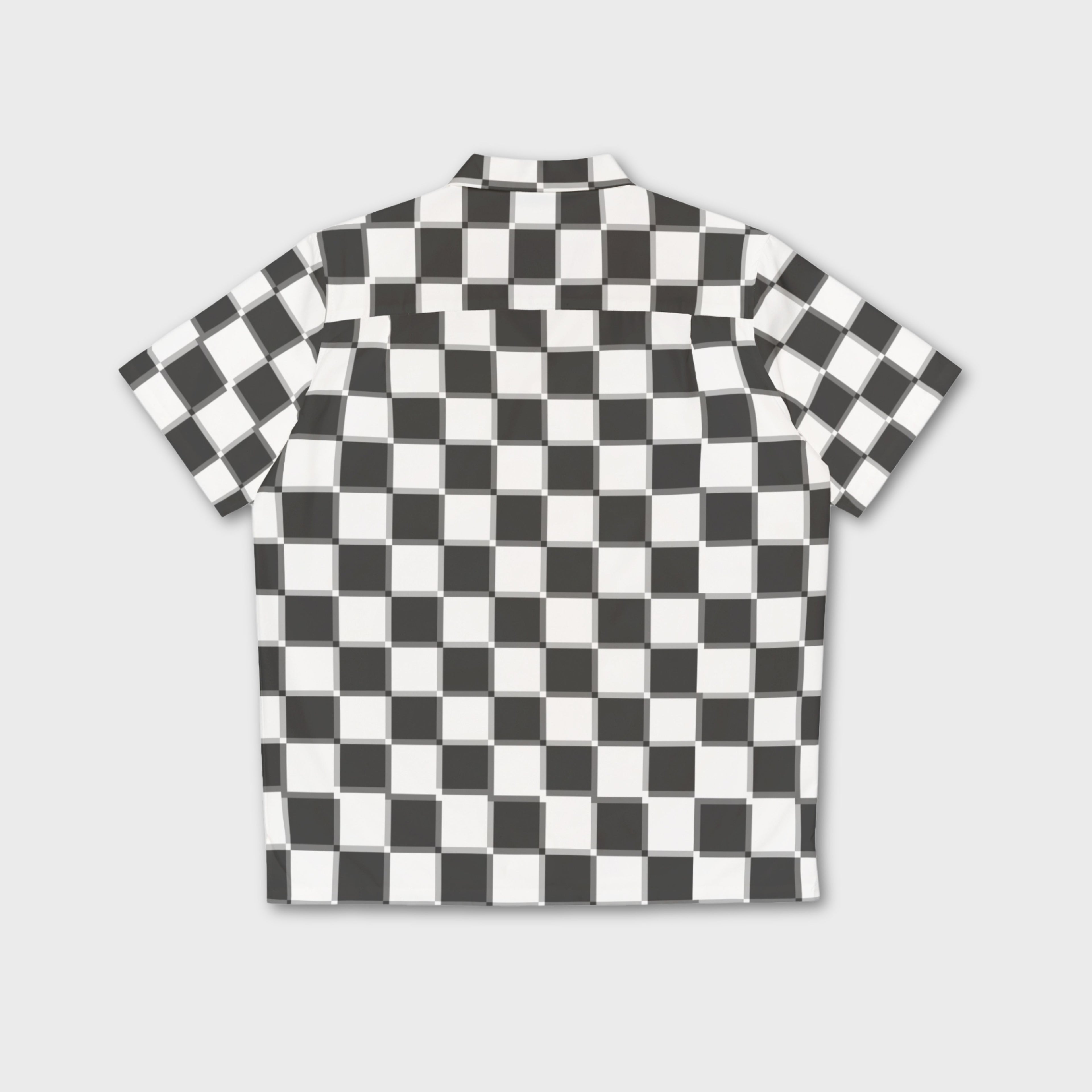 Checkerboard Hawaiian Shirt