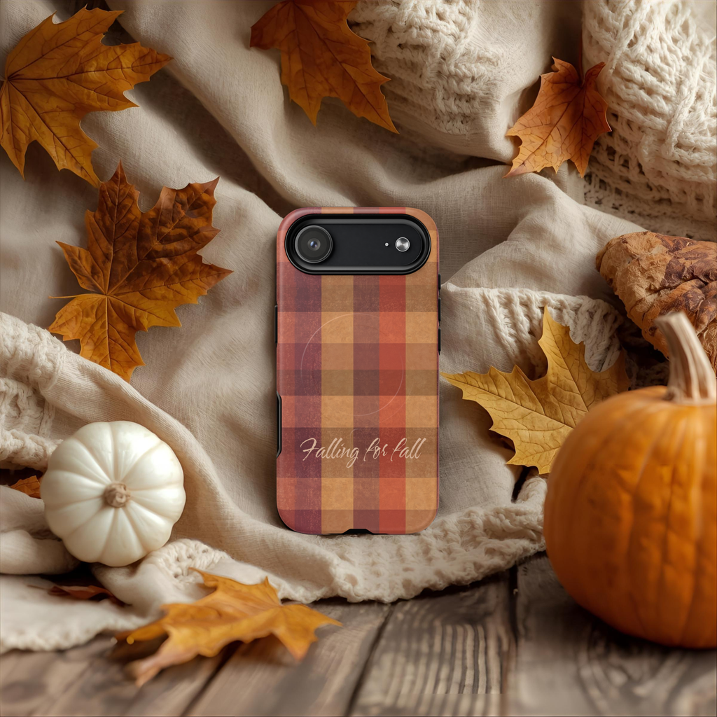 Plaid Tough Magnetic iPhone 7 Case