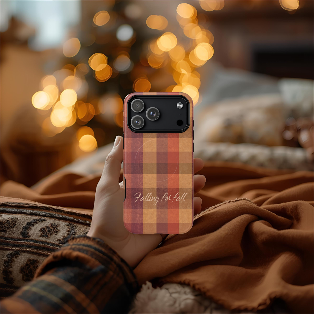Plaid Tough Magnetic iPhone 7 Case