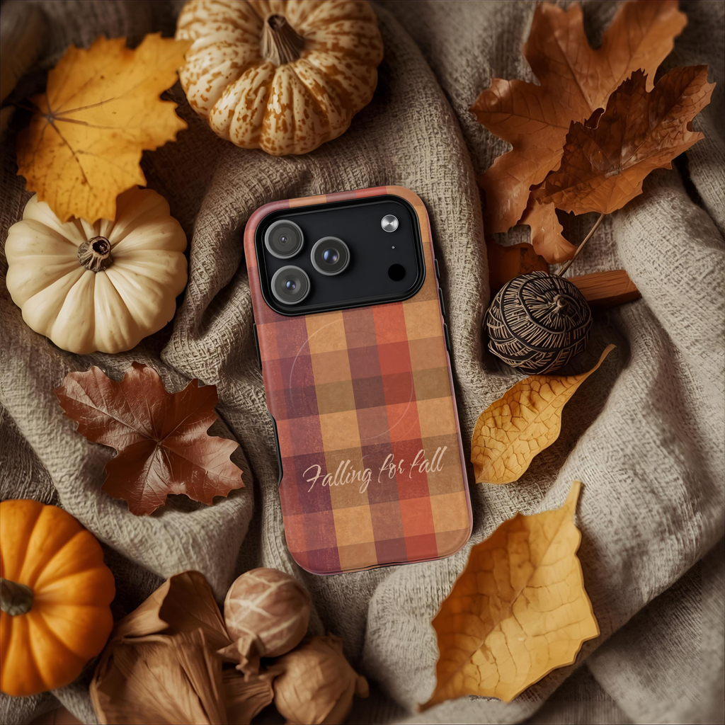 Plaid Tough Magnetic iPhone 7 Case