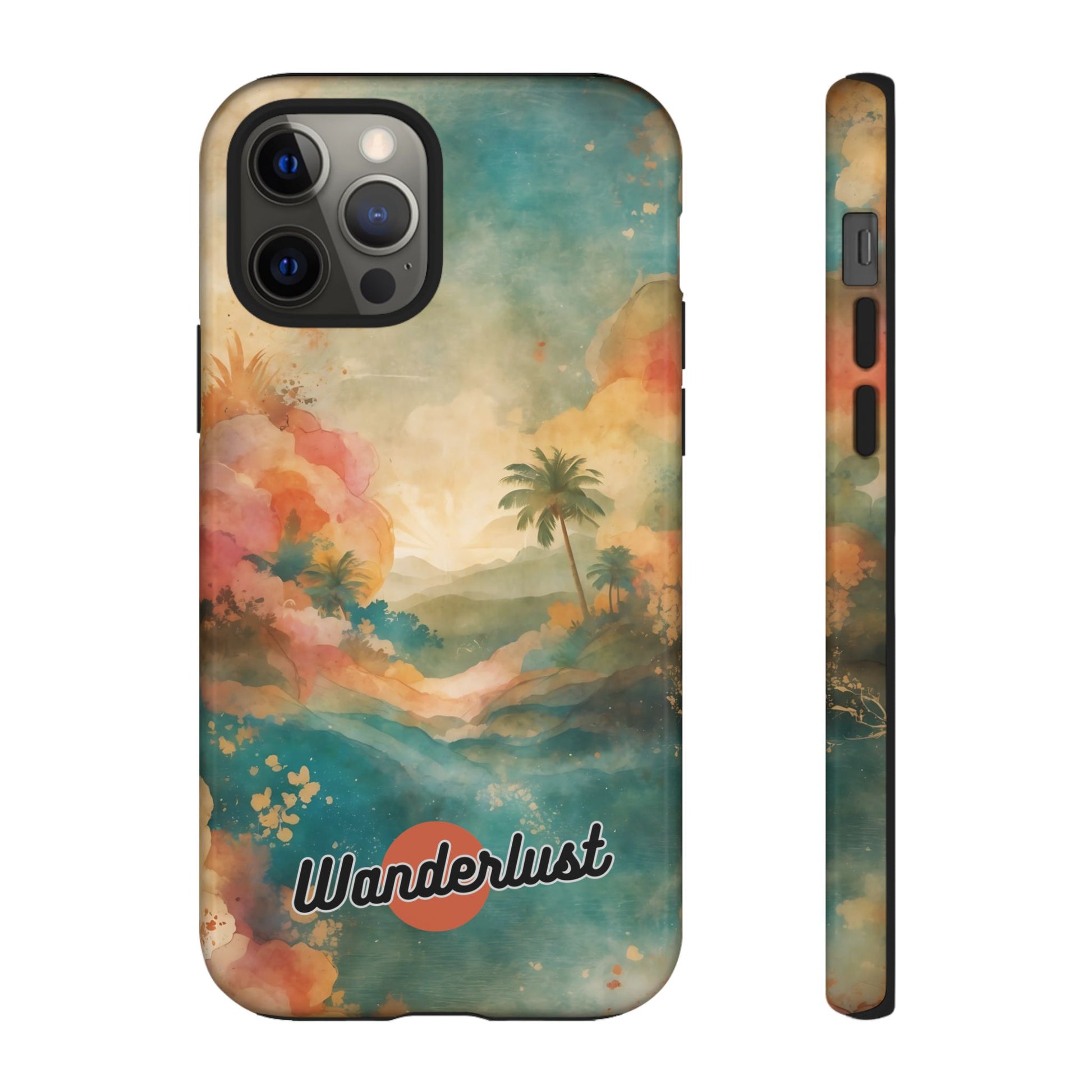 Tropical Earth View Wanderlust Tough Phone Case