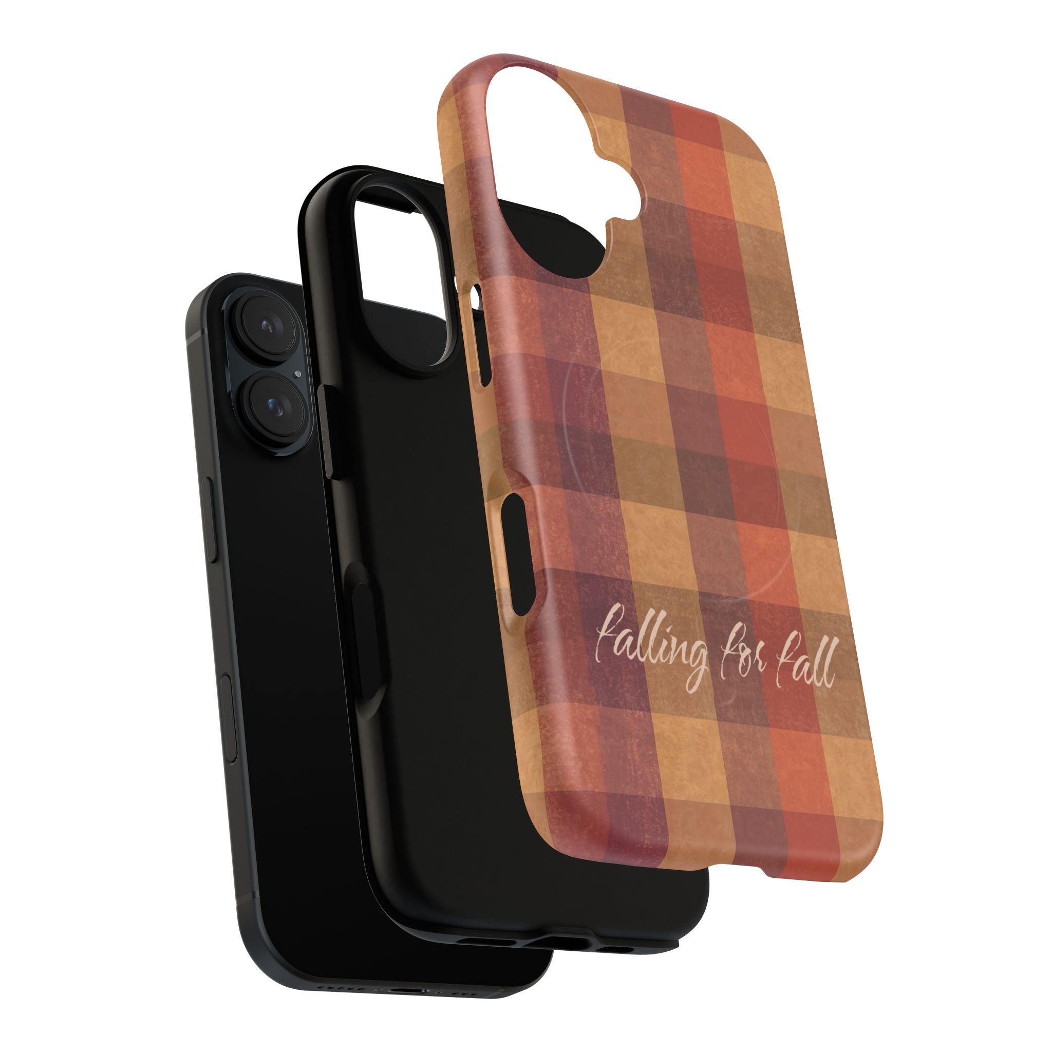 Plaid Tough Magnetic iPhone 7 Case