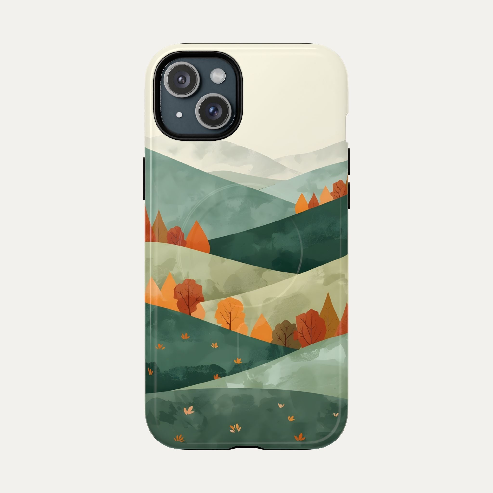 Nature-Inspired Tough Magnetic Cases