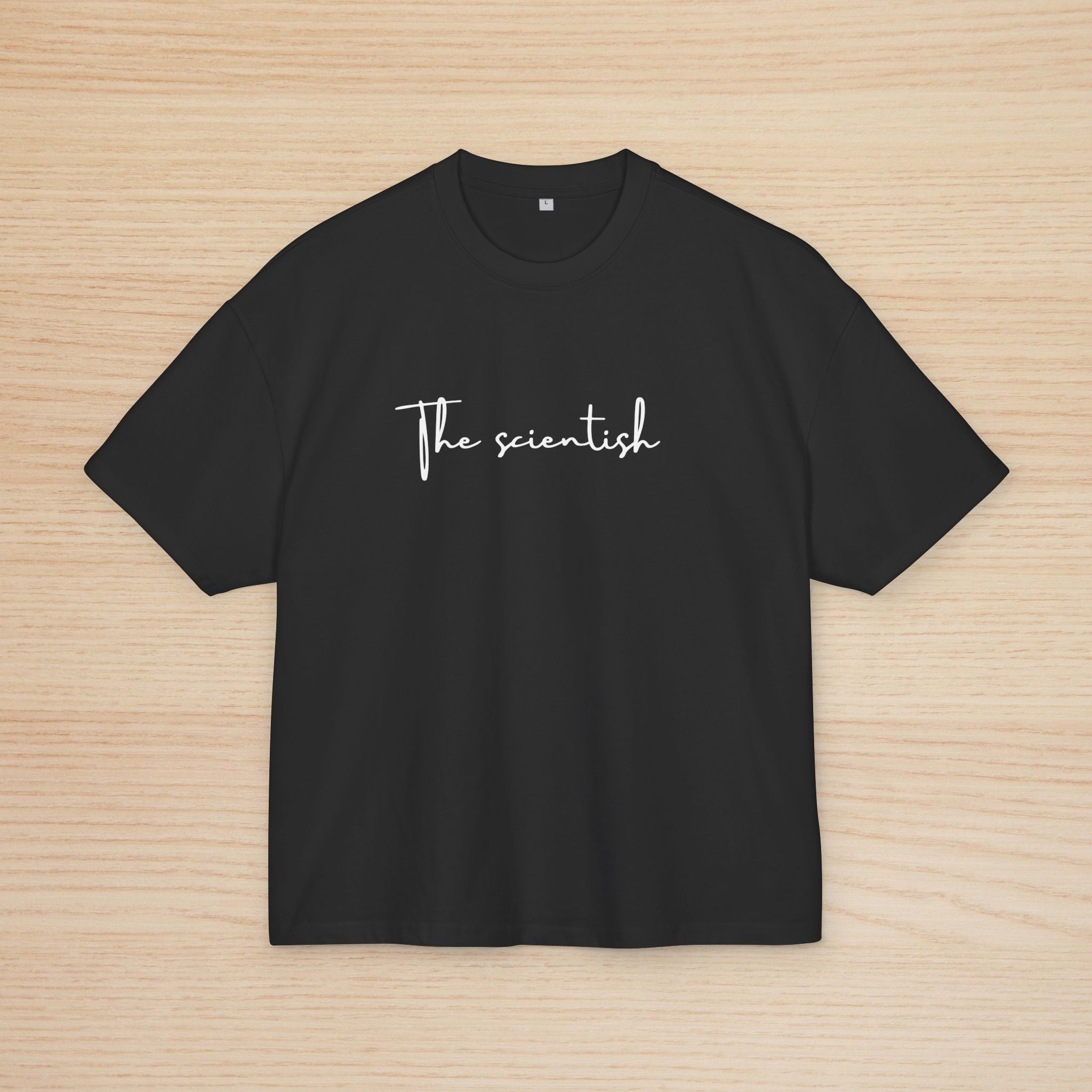 The Scientist Unisex Cotton Oversized T-Shirt