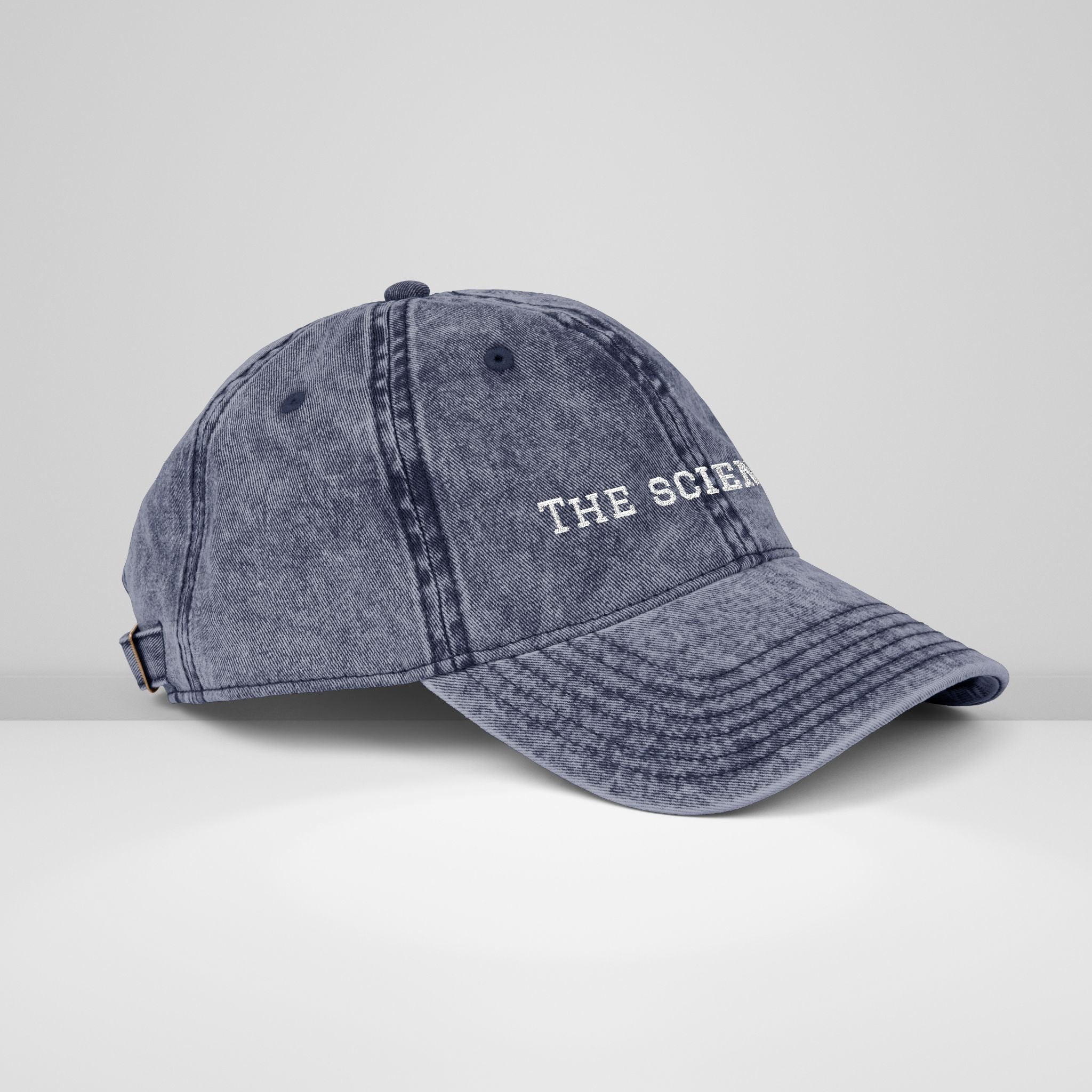 Embroidery Cap - The Scientist Vintage Style