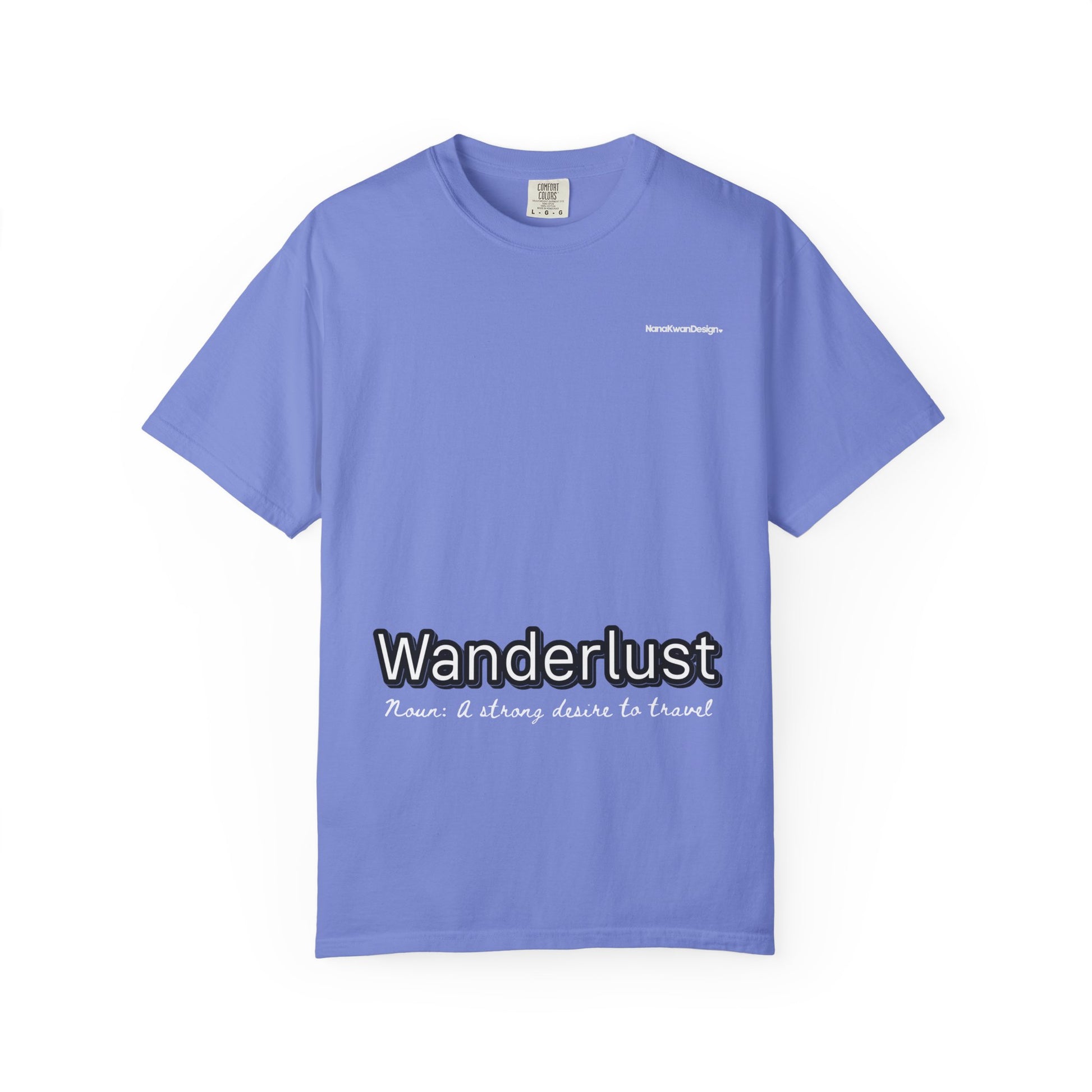 Wanderlust Graphic T-shirt - Summer Colors