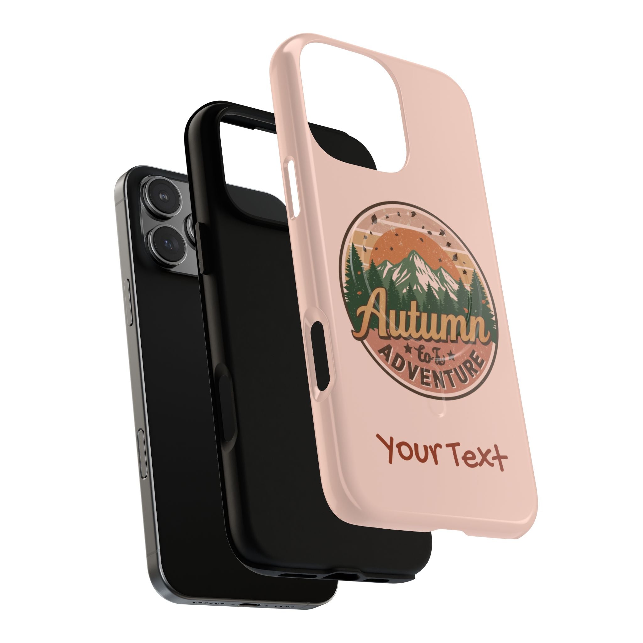 Autumn Adventure Magnetic Phone Case, Personalized Phone Cover
