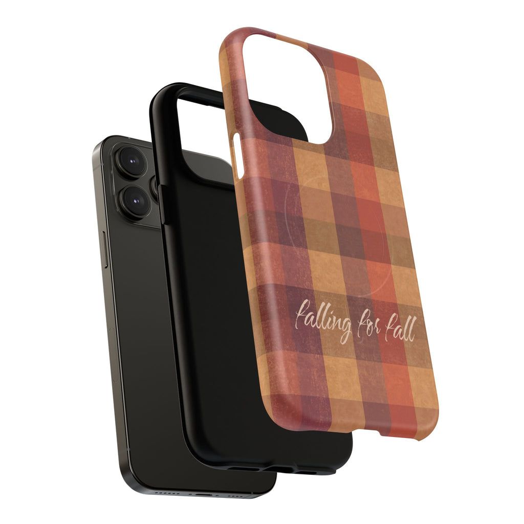 Plaid Tough Magnetic iPhone 7 Case