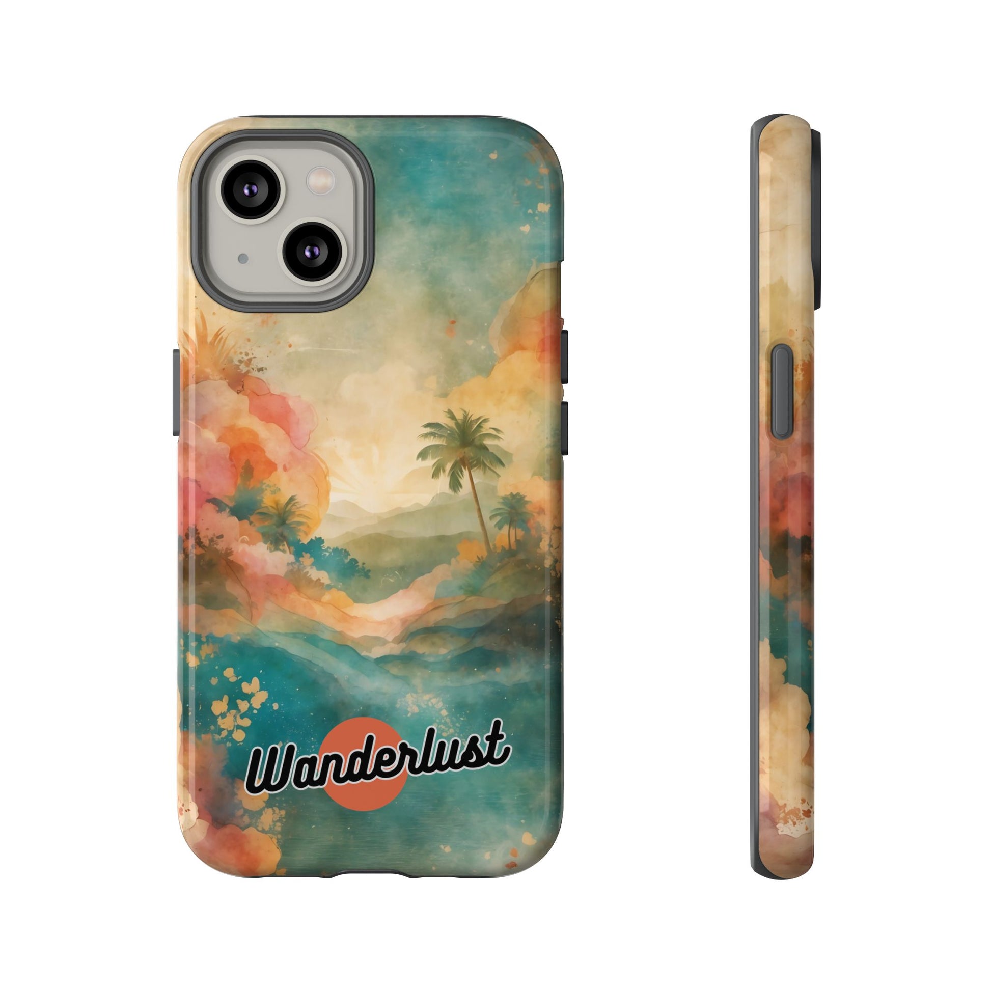 Tropical Earth View Wanderlust Tough Phone Case