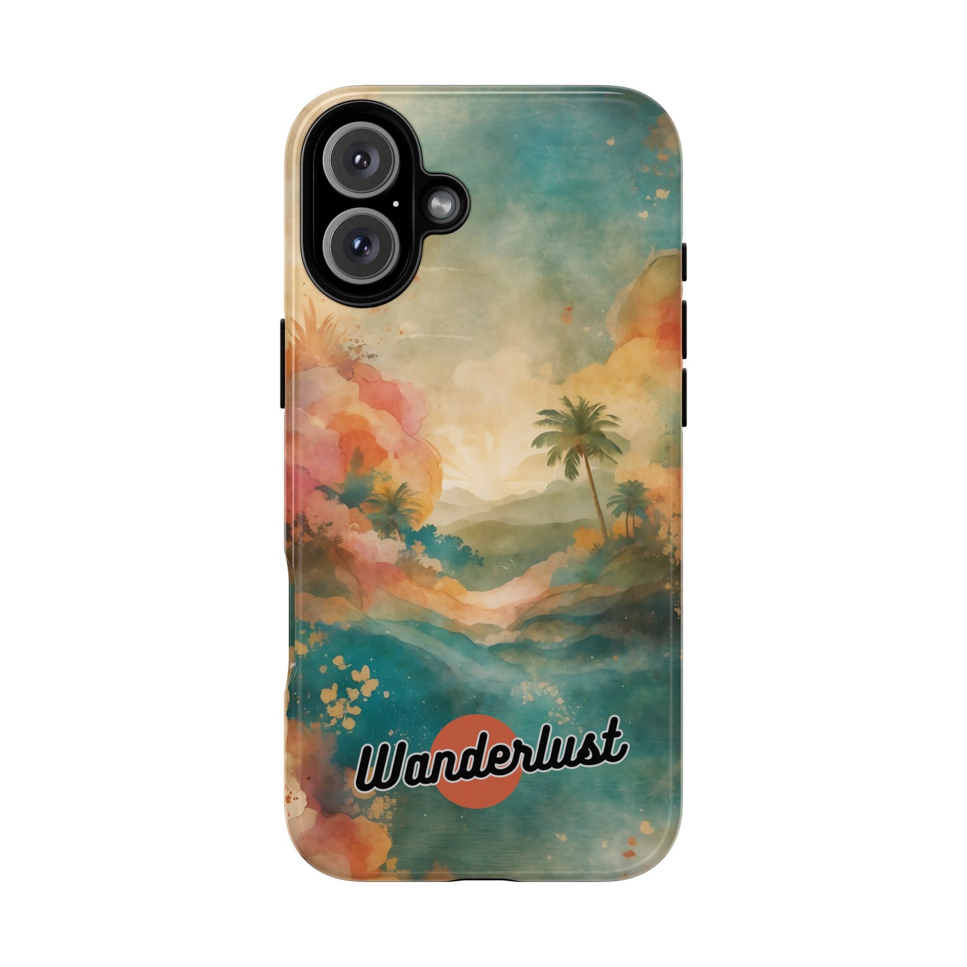 Tropical Earth View Wanderlust Tough Phone Case