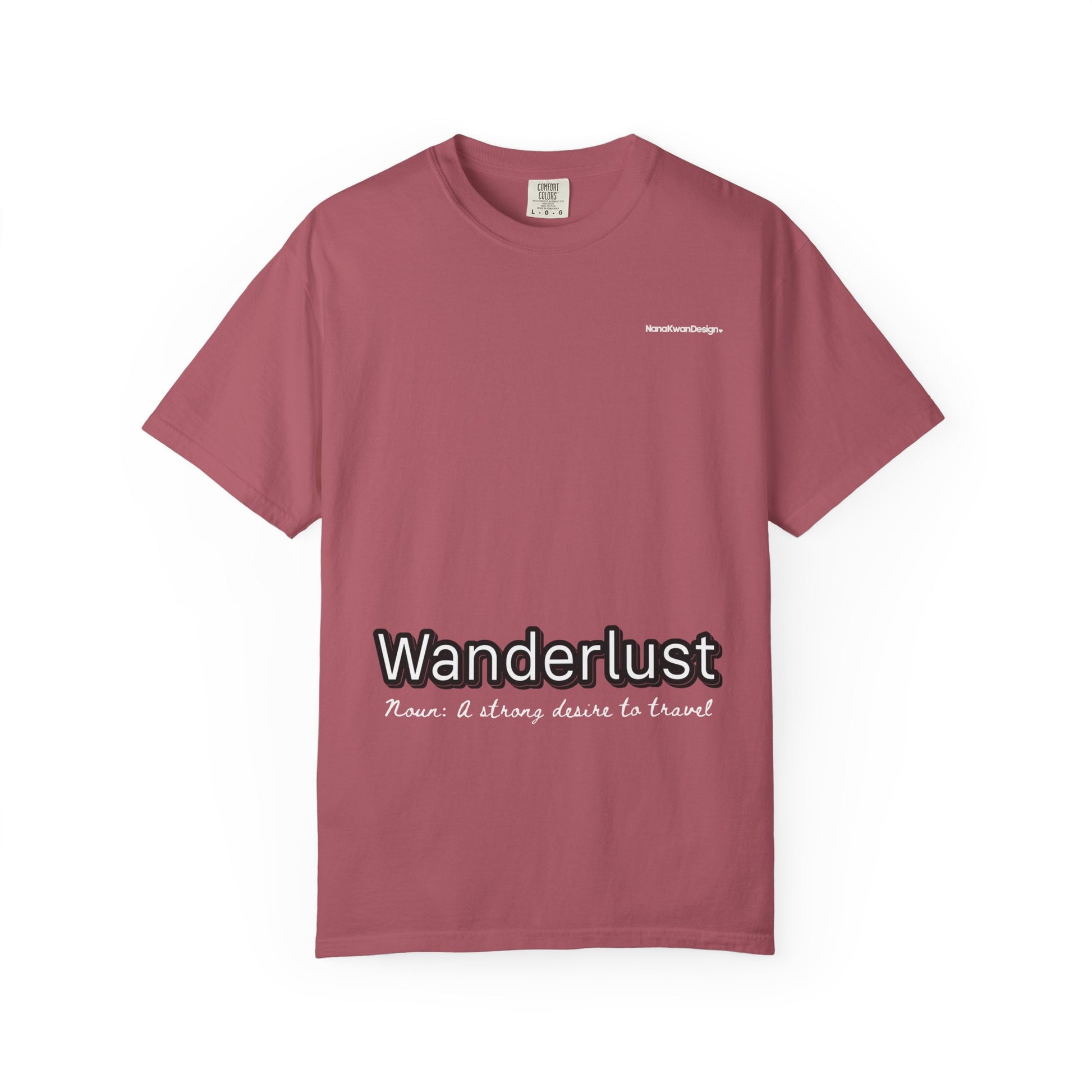 Wanderlust Graphic T-shirt - Summer Colors
