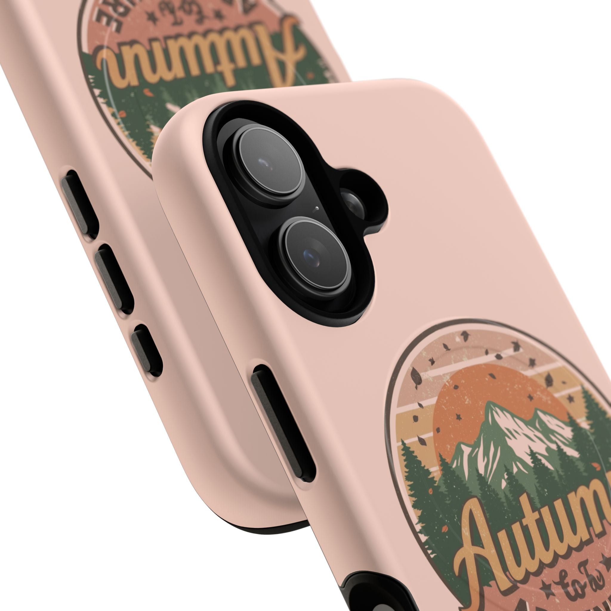 Autumn Adventure Magnetic Phone Case, Personalized Phone Cover