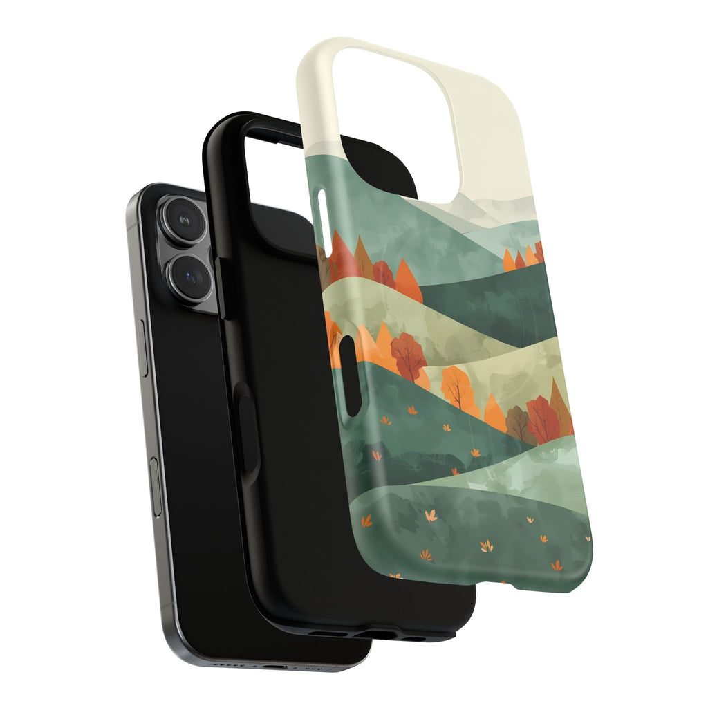 Nature-Inspired Tough Magnetic Cases