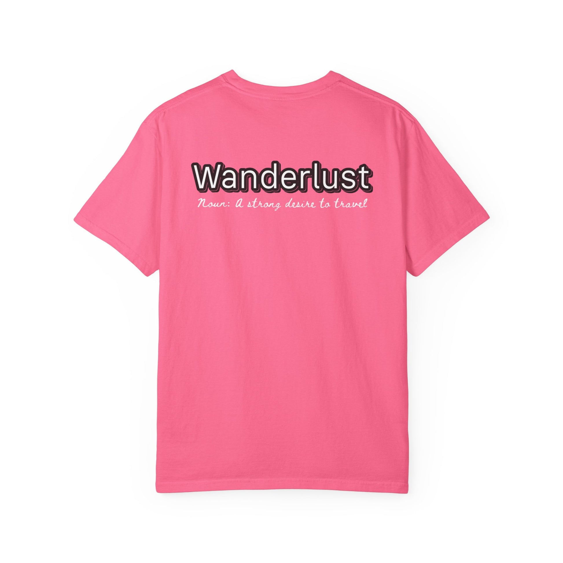 Wanderlust Graphic T-shirt - Summer Colors