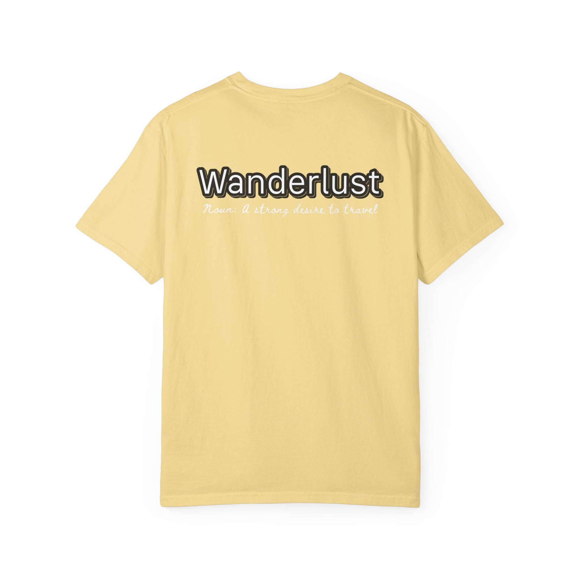 Wanderlust Graphic T-shirt - Summer Colors