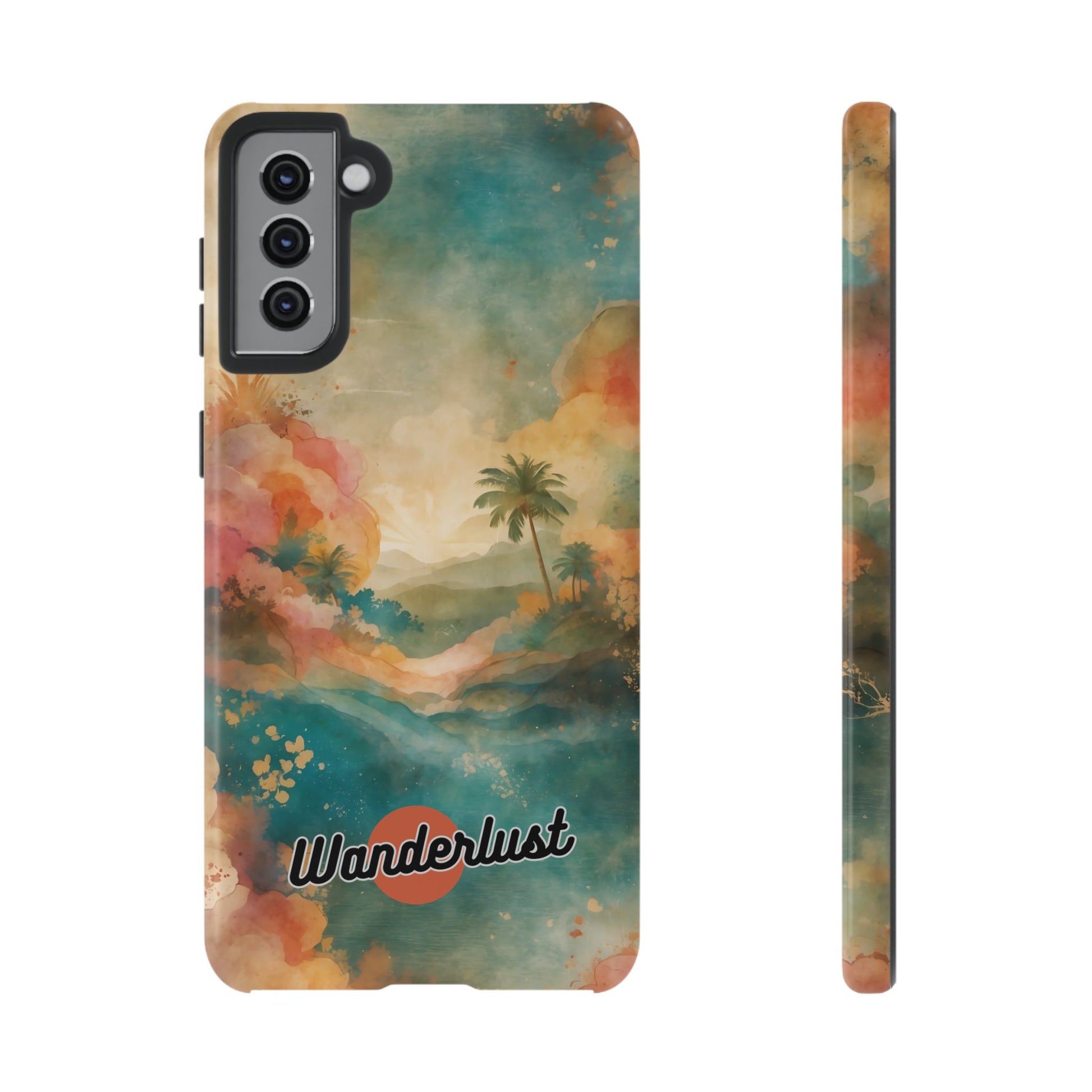 Tropical Earth View Wanderlust Tough Phone Case