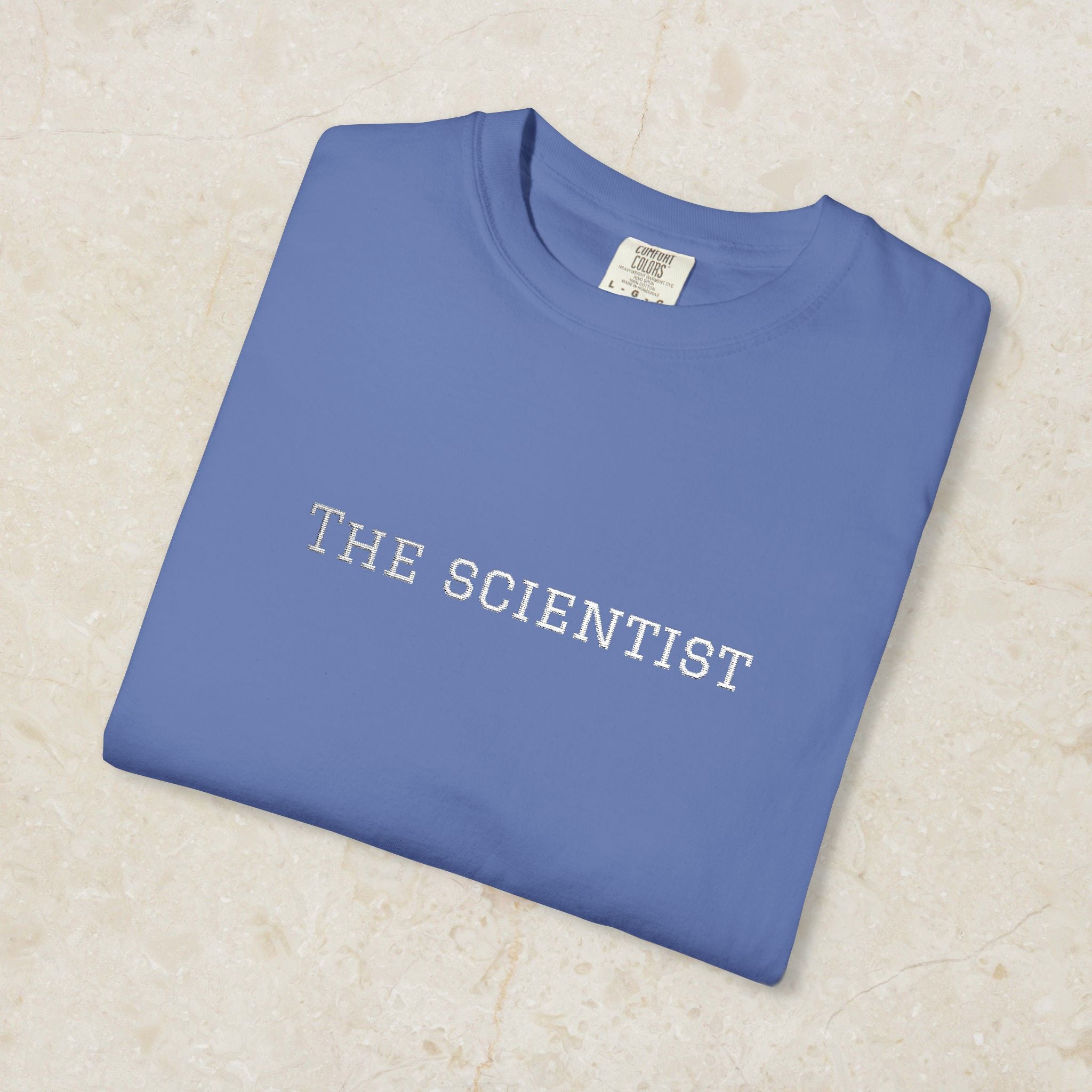 Embroidered Scientist Unisex T-Shirt