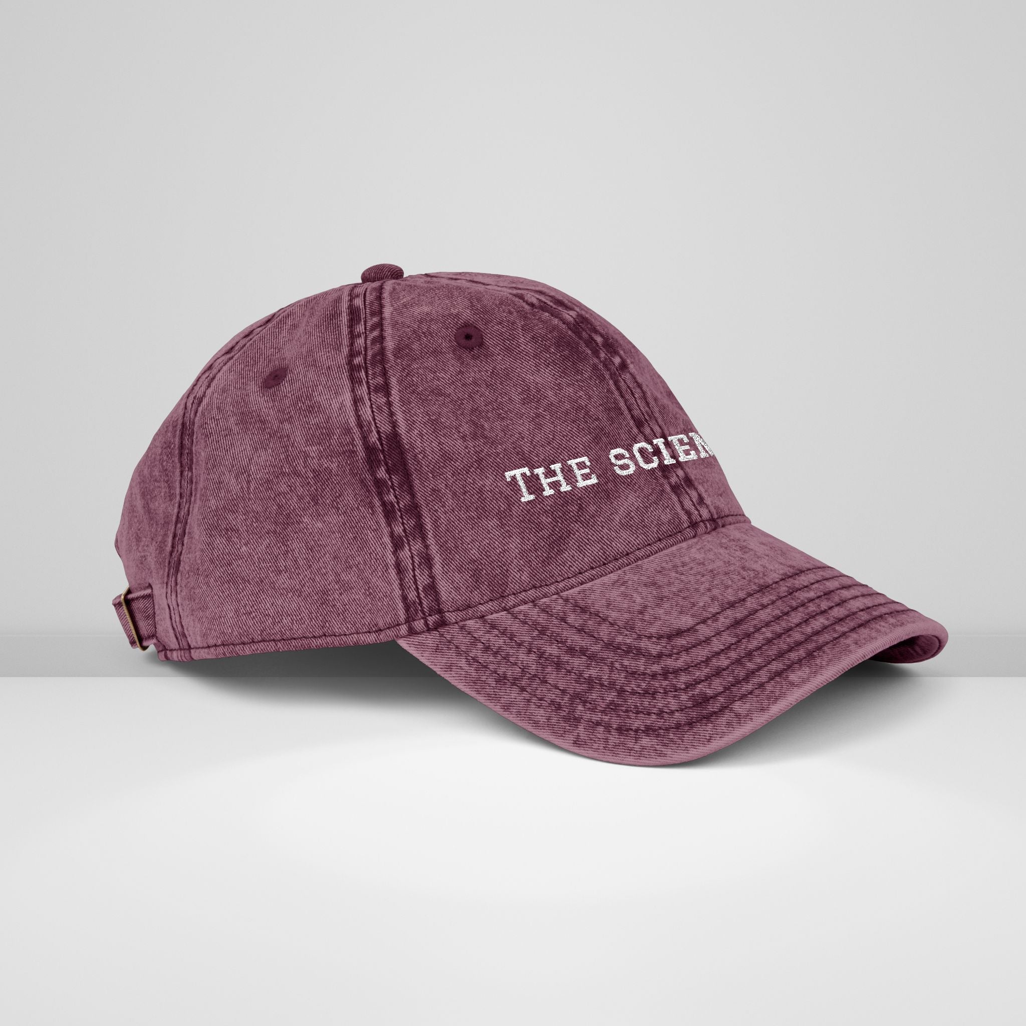 Embroidery Cap - The Scientist Vintage Style