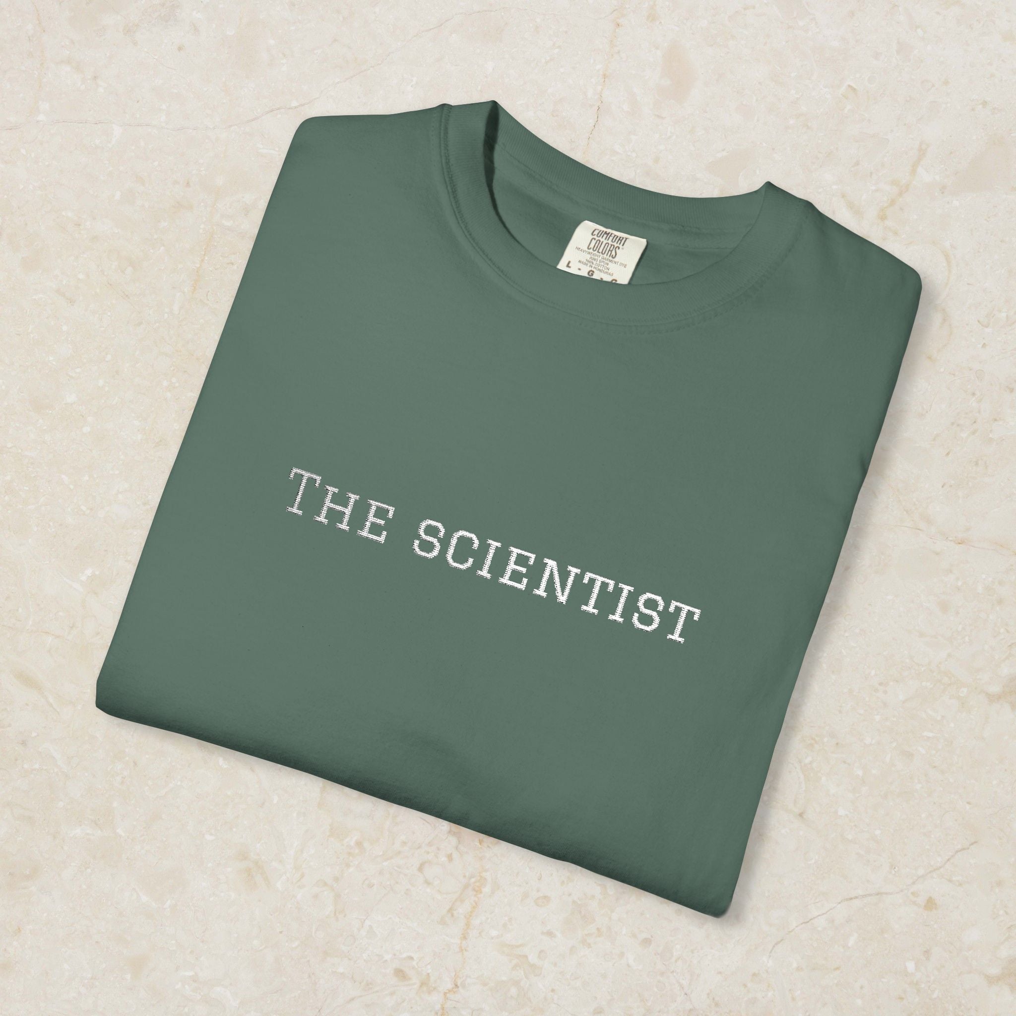 Embroidered Scientist Unisex T-Shirt