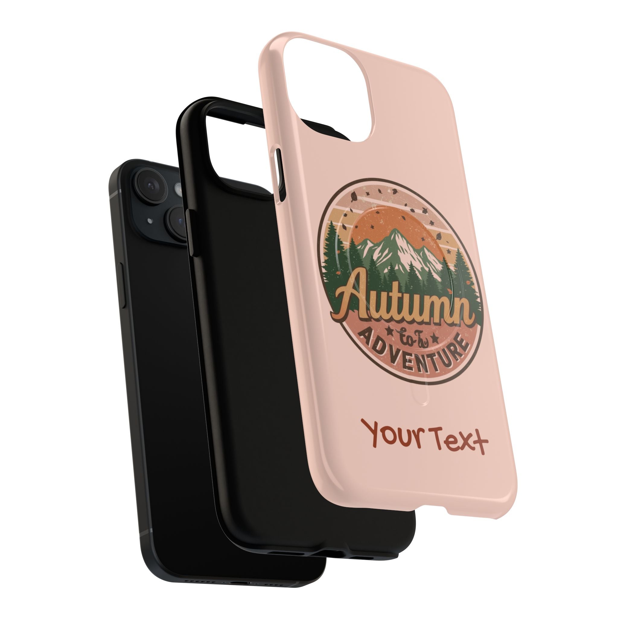 Autumn Adventure Magnetic Phone Case, Personalized Phone Cover