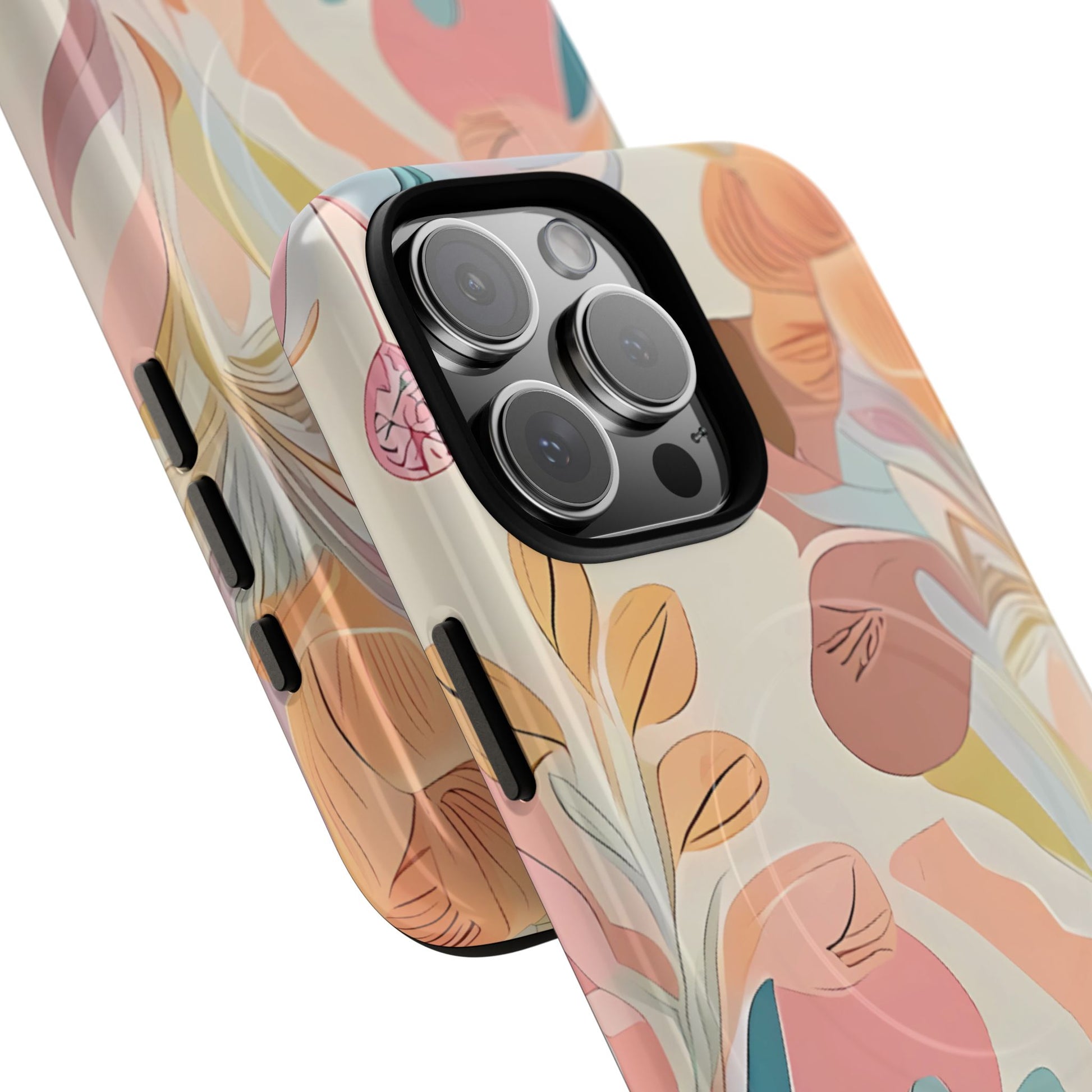 NKD Pastel Graphic Tough Magnetic iPhone Case