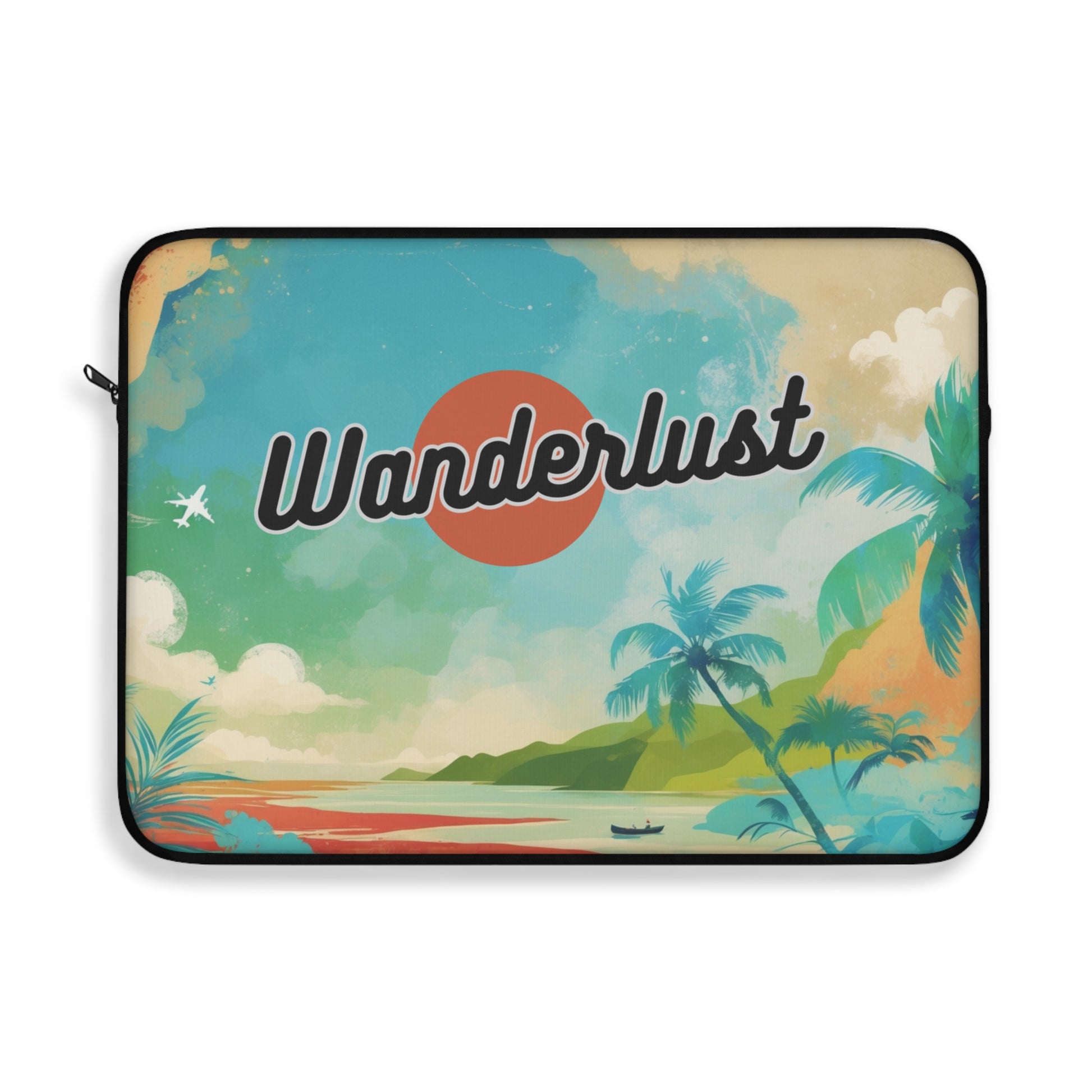 Wanderlust Laptop Sleeve for Travel Lovers