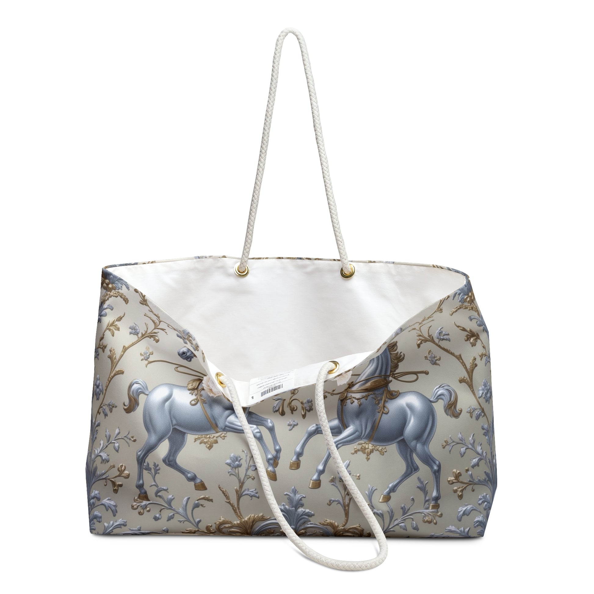 Elegant Horse Themed Weekender Tote Bag