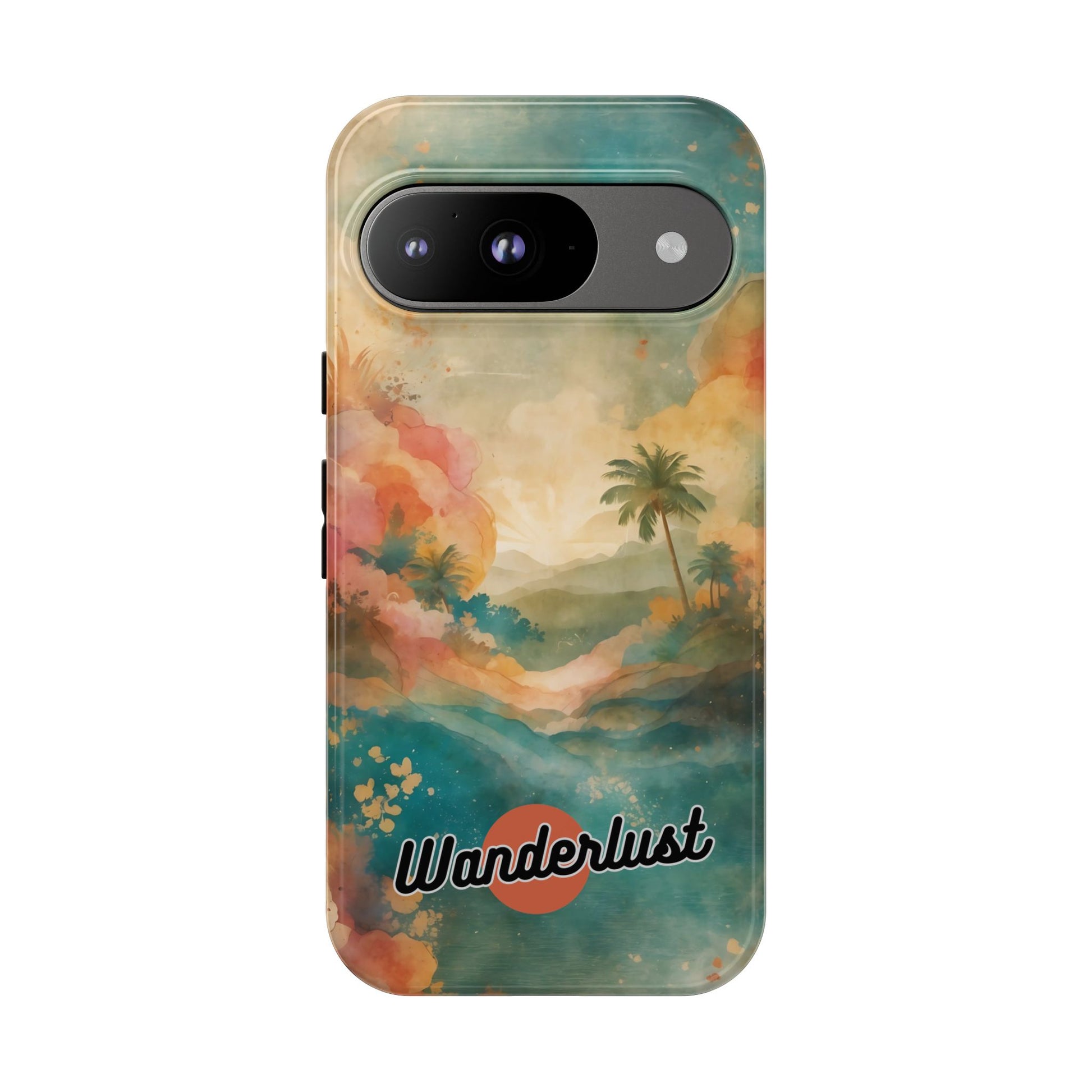 Tropical Earth View Wanderlust Tough Phone Case