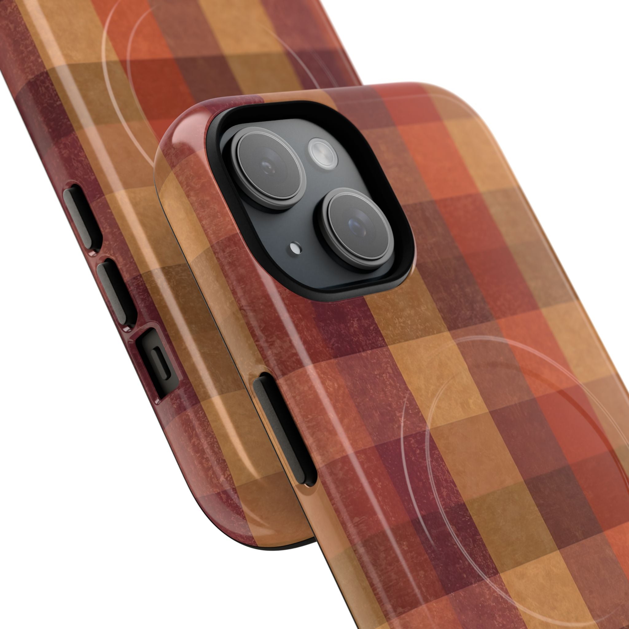 Plaid Tough Magnetic iPhone 7 Case