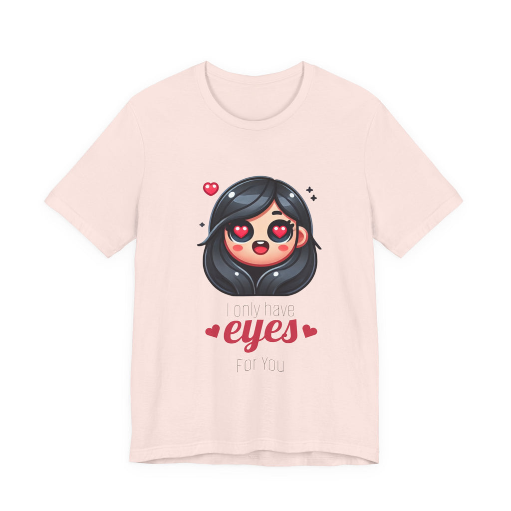 Cute Heart Eyes Graphic Tee