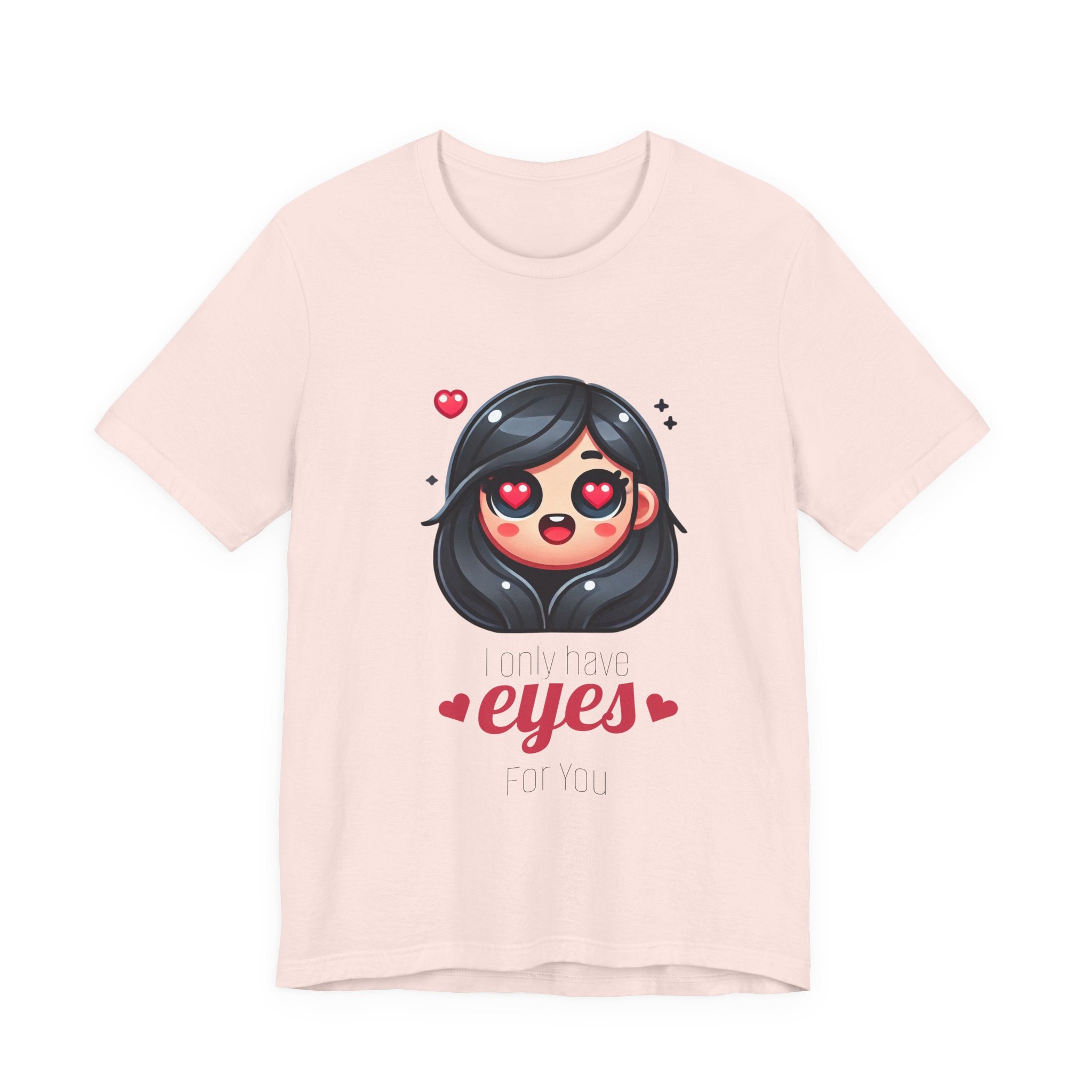 Cute Heart Eyes Graphic Tee